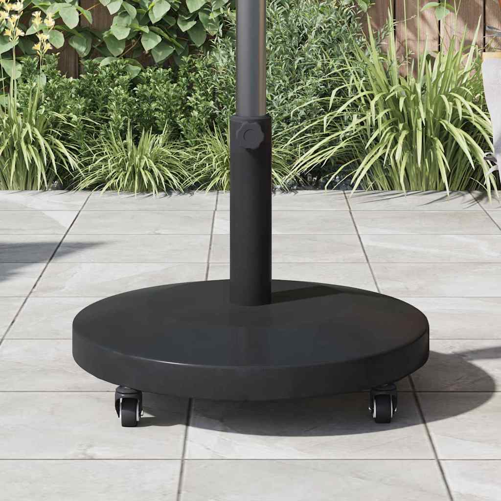 Base per ombrellone 24.45 kg Nero Rotondo Regolabile