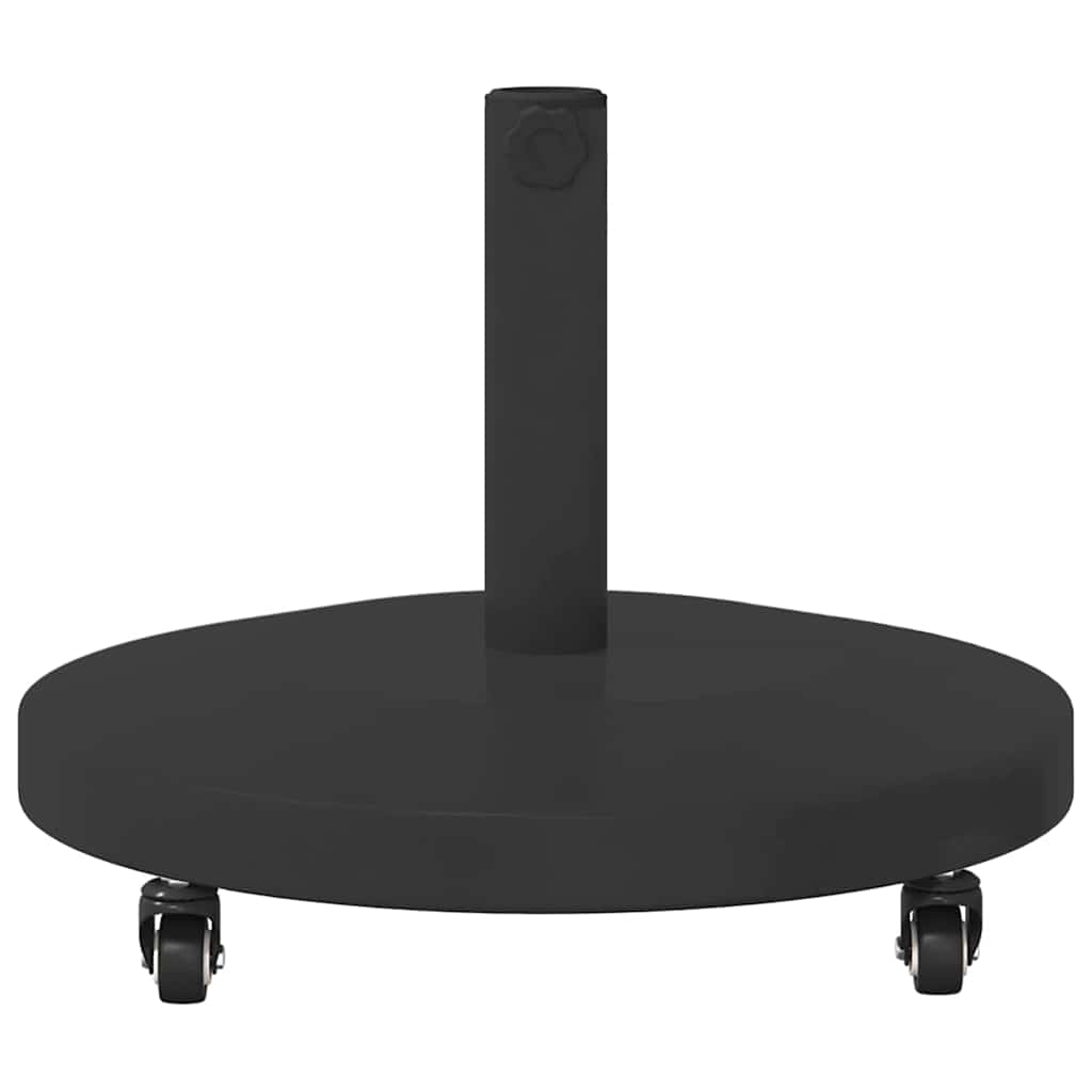 Base per ombrellone 24.45 kg Nero Rotondo Regolabile