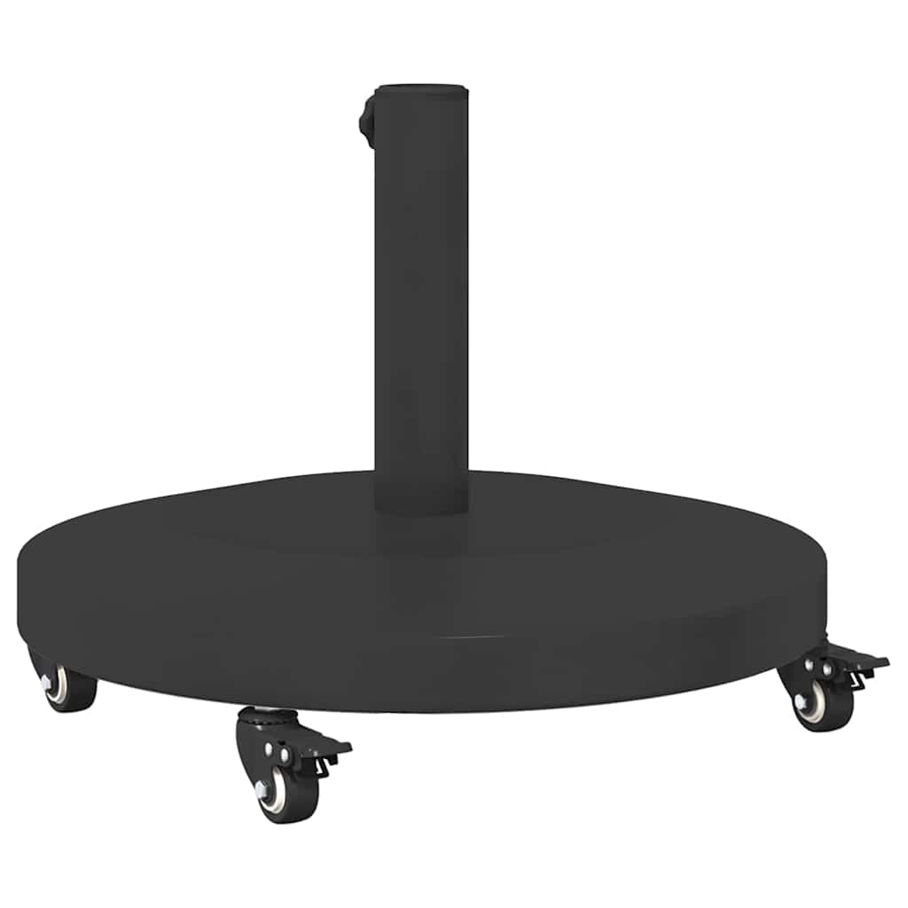 Base per ombrellone 24.45 kg Nero Rotondo Regolabile
