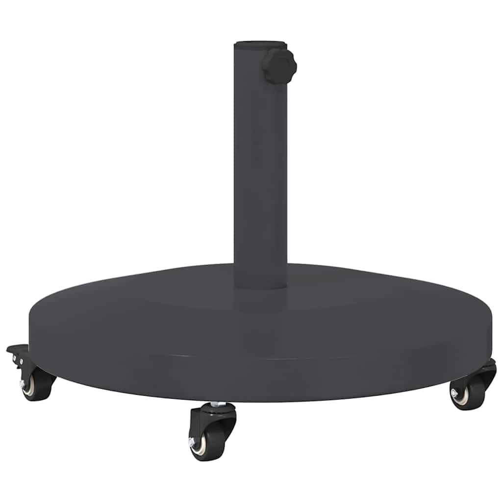 Base per ombrellone 24.45 kg Grigio Scuro Rotondo Regolabile