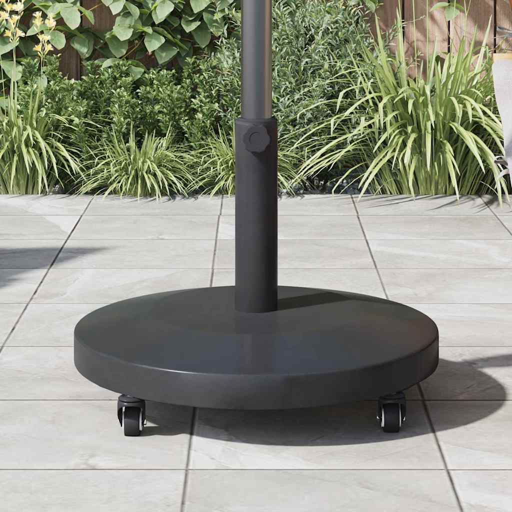 Base per ombrellone 24.45 kg Grigio Scuro Rotondo Regolabile