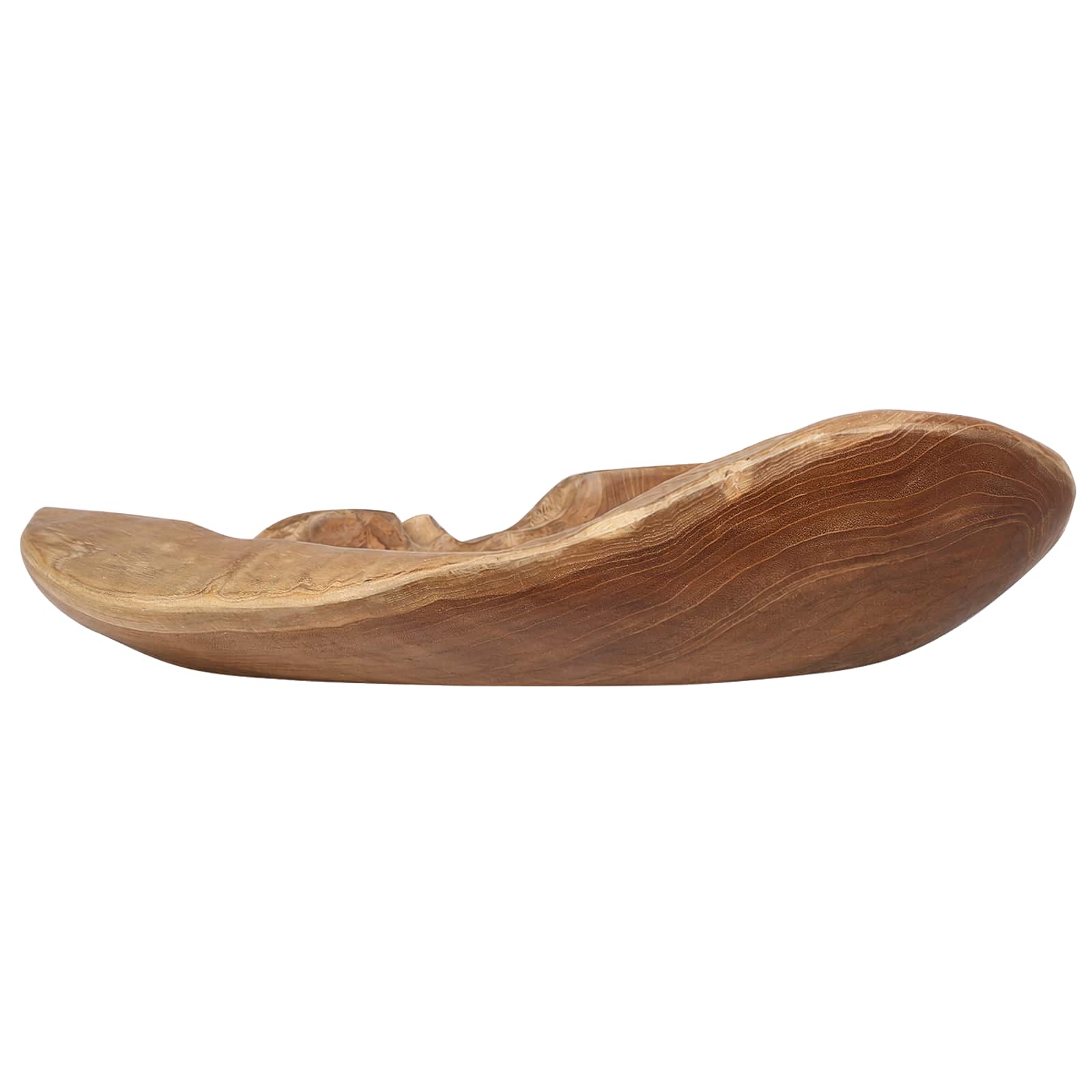 Portafrutta JEPARA Ø 50 cm Legno di teak massello Rotondo