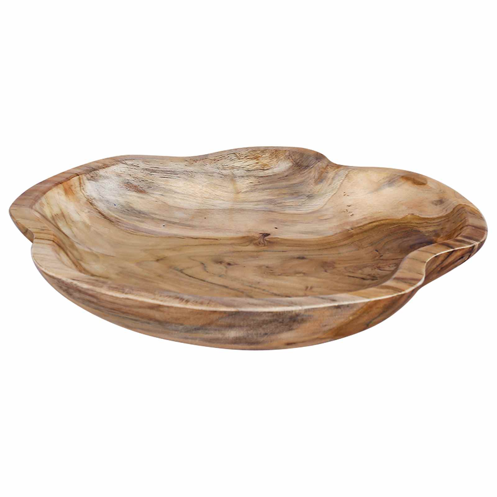Portafrutta JEPARA Marrone Teak Ø 30 cm