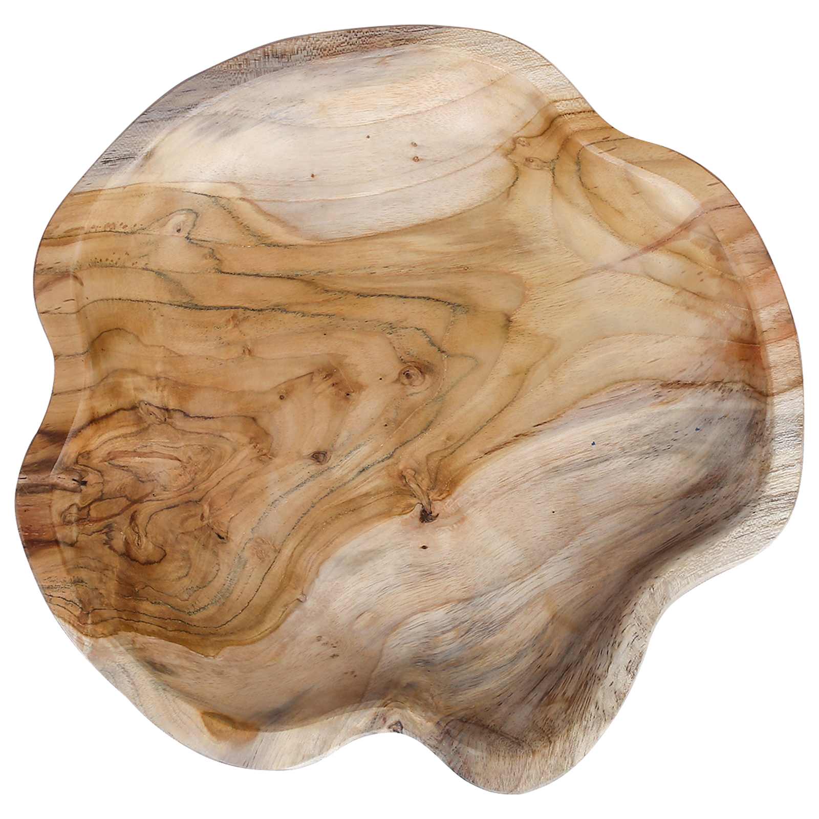 Portafrutta JEPARA Marrone Teak Ø 30 cm
