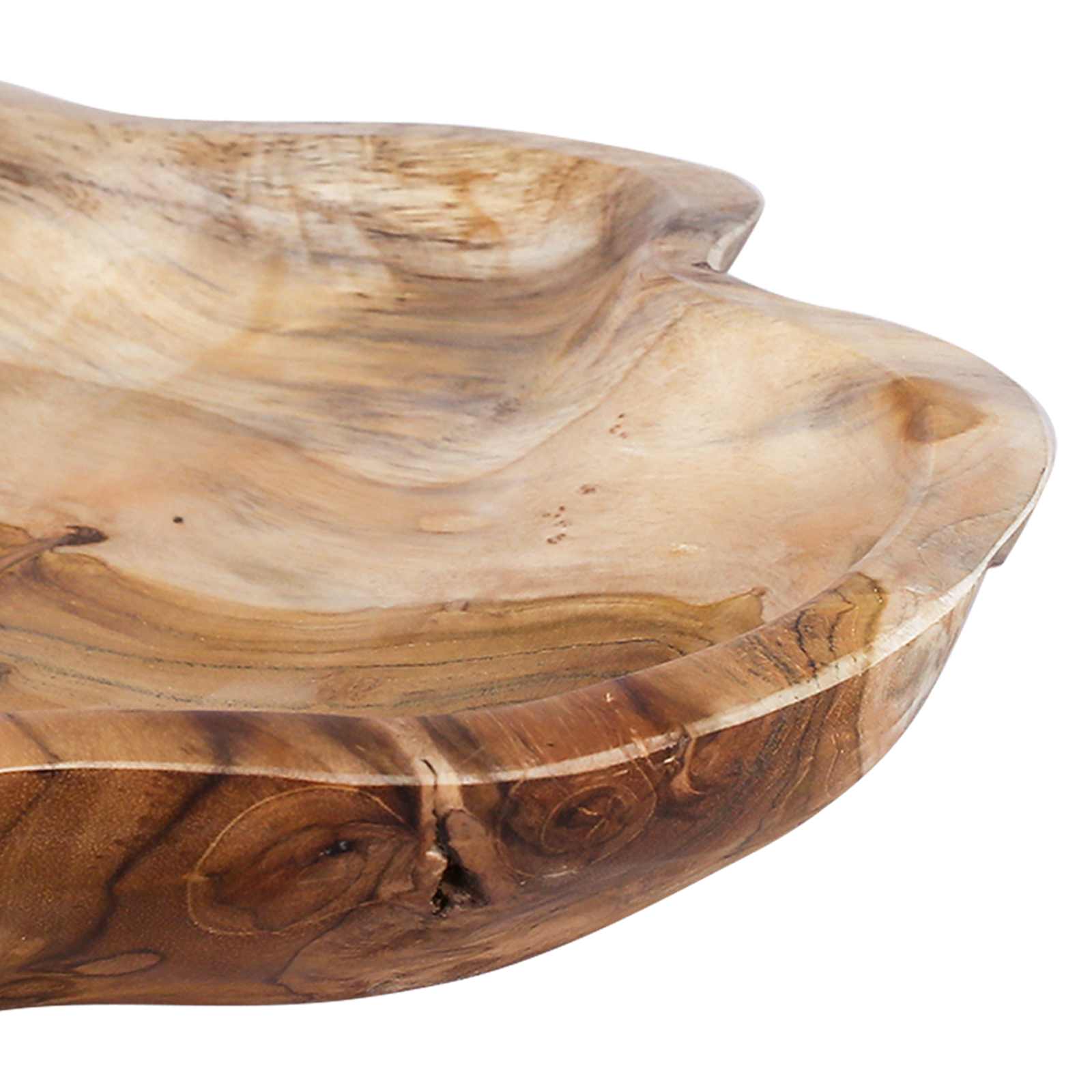 Portafrutta JEPARA Marrone Teak Ø 30 cm