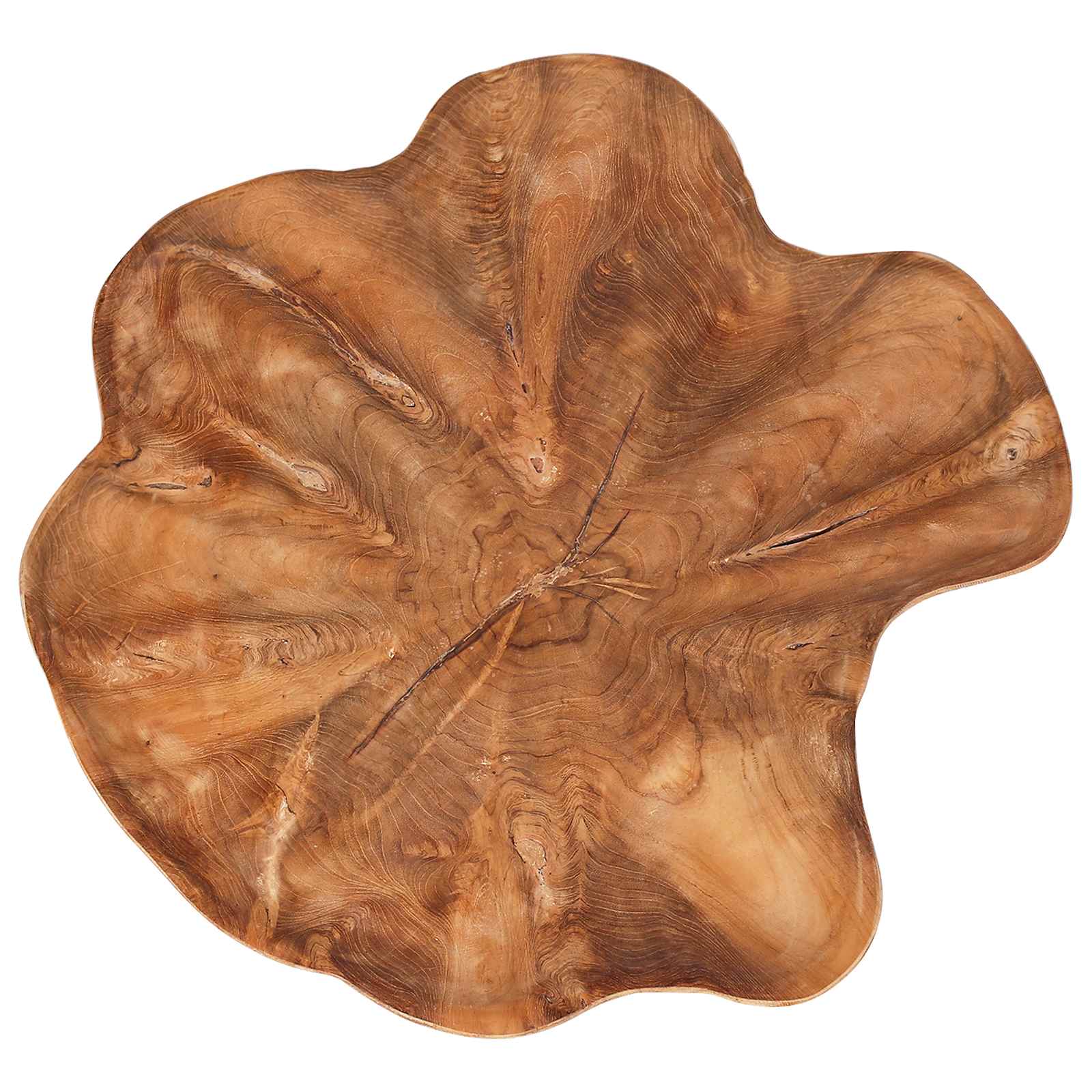 Portafrutta JEPARA Marrone Teak Ø 40 cm