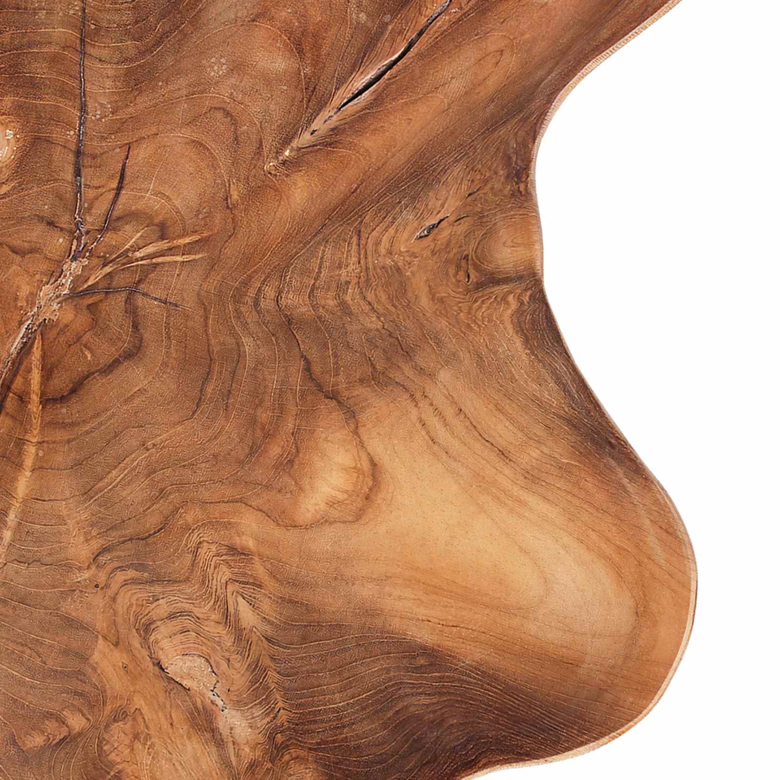 Portafrutta JEPARA Marrone Teak Ø 40 cm