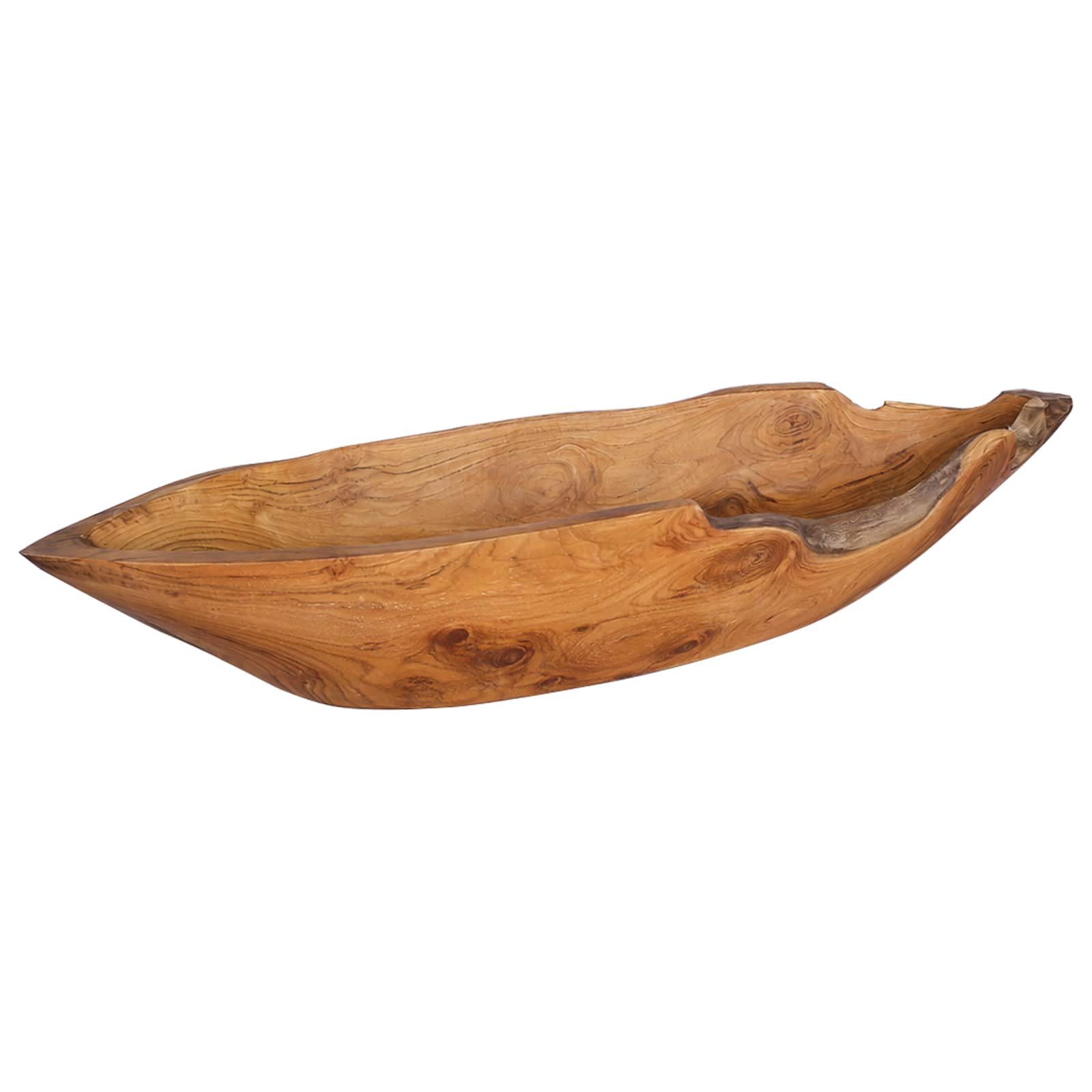 Portafrutta JEPARA Marrone Teak 61 x 21 x 11 cm