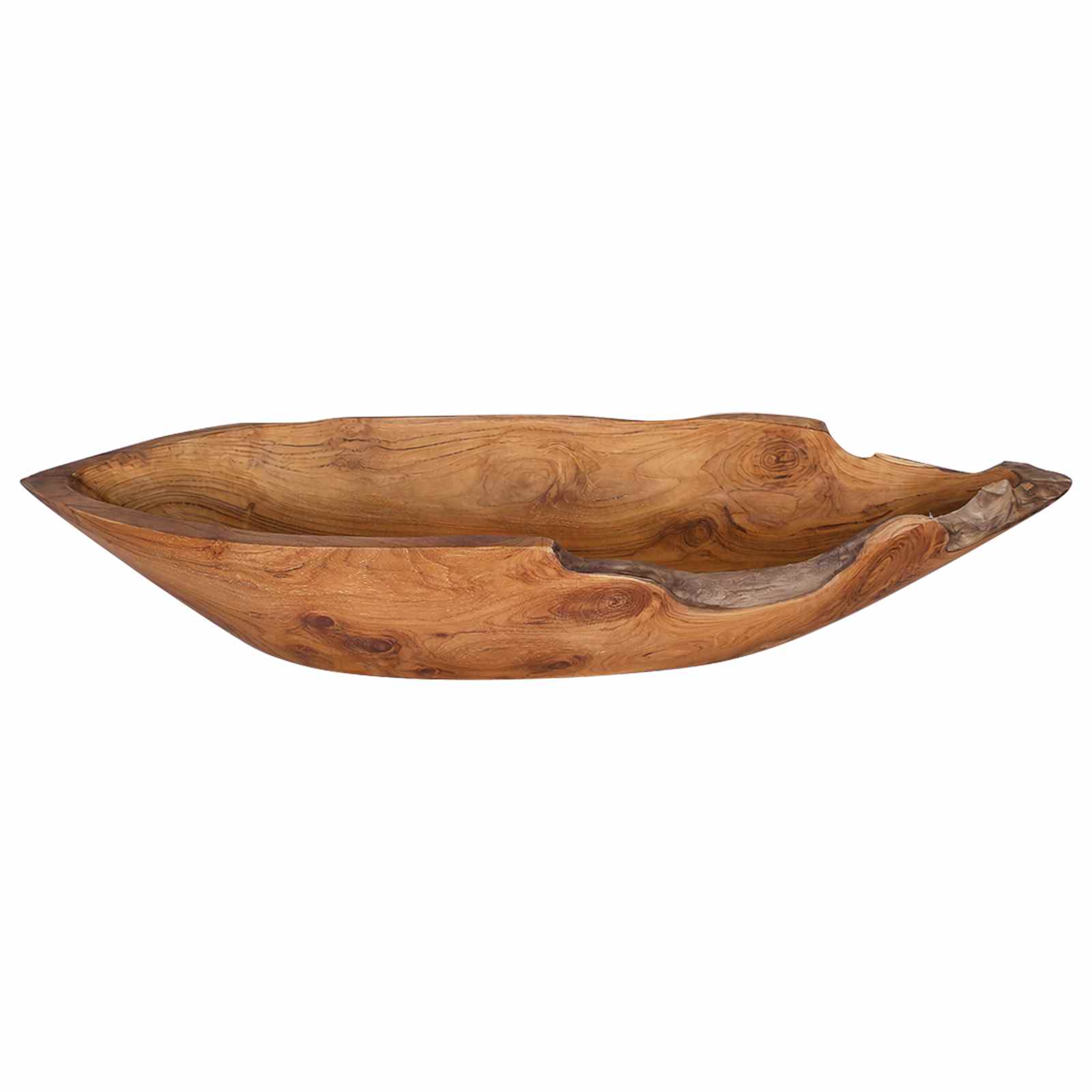 Portafrutta JEPARA Marrone Teak 61 x 21 x 11 cm