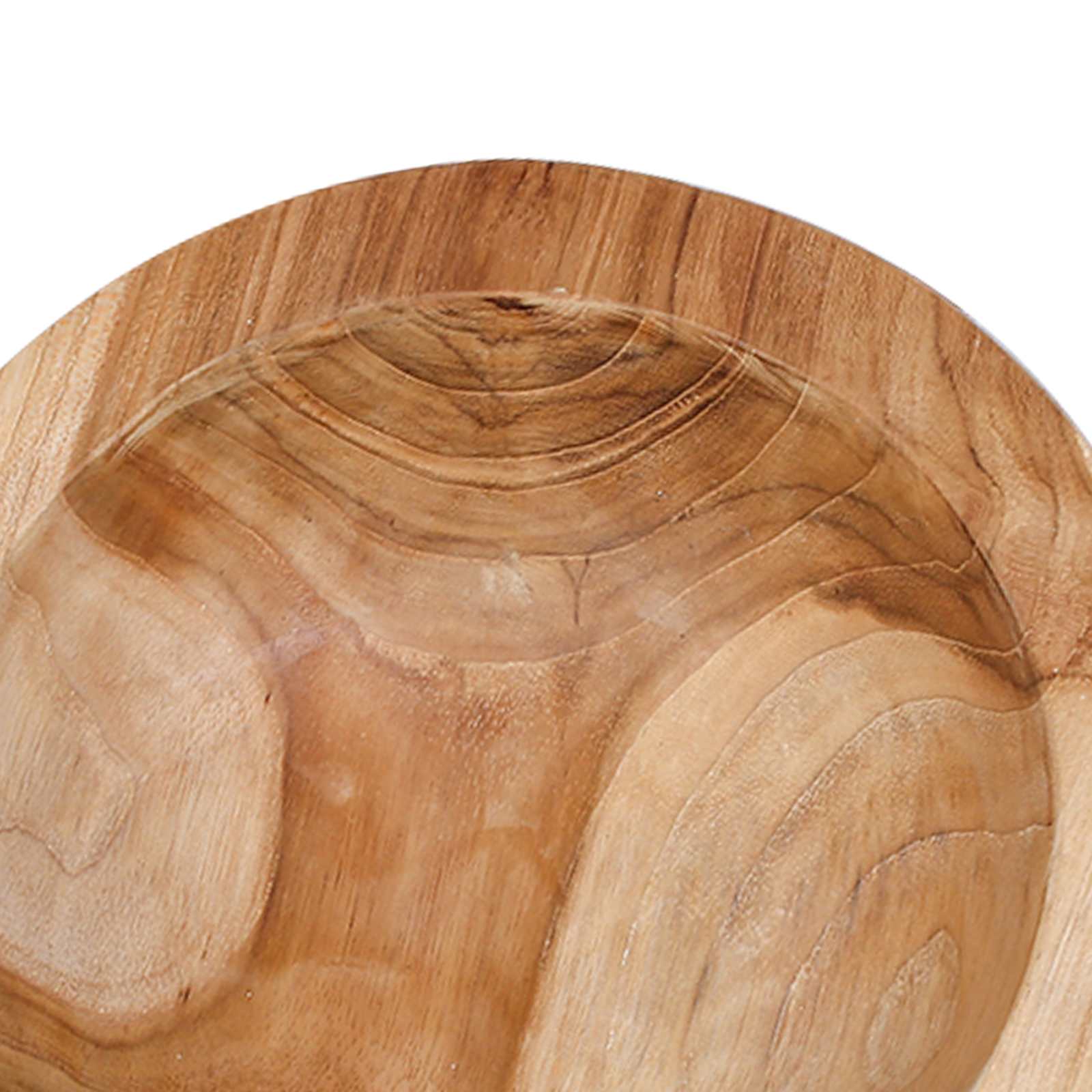 Portafrutta JEPARA 2 pz Marrone Teak Legno di teak solido