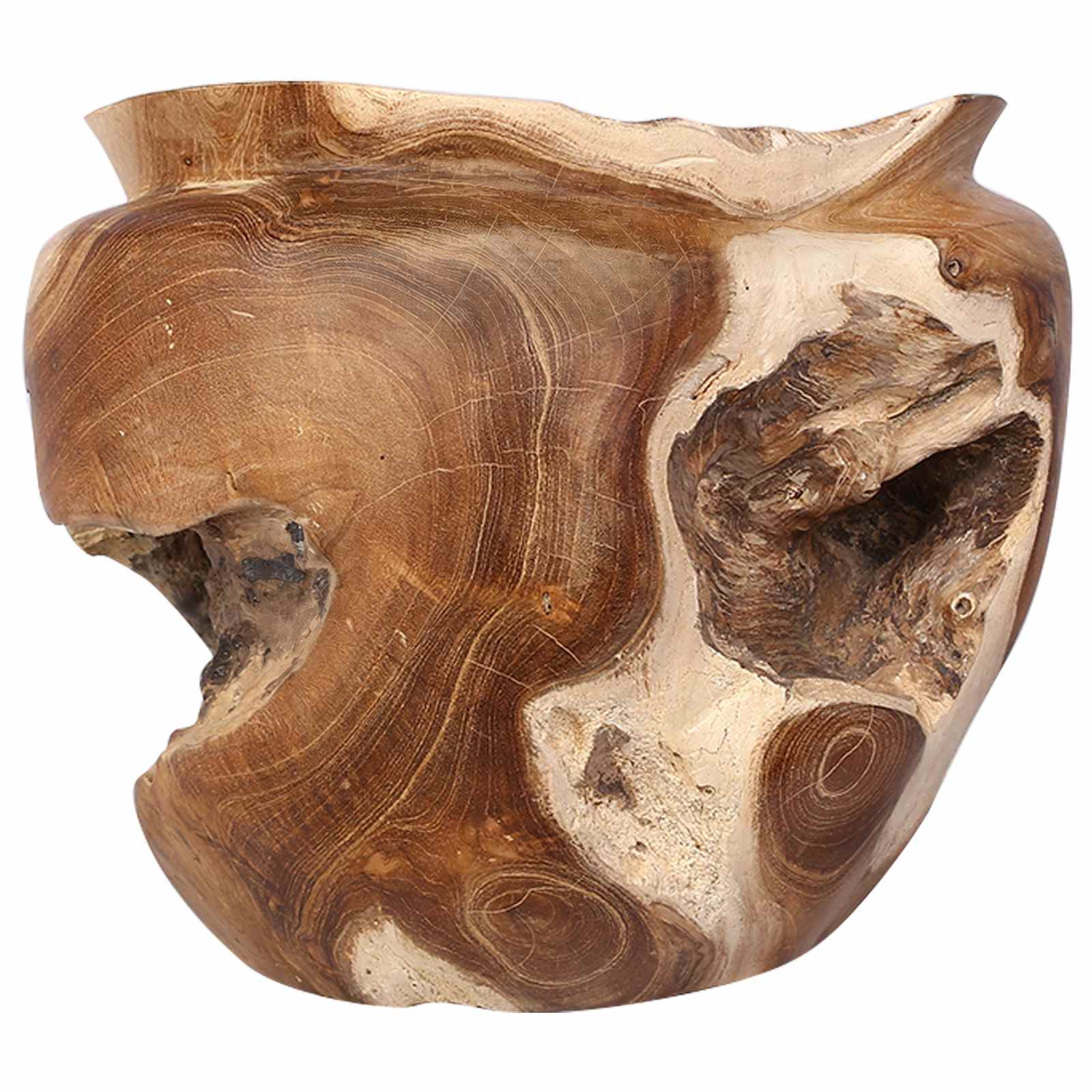 Portafrutta JEPARA Marrone Teak Ø 35 cm