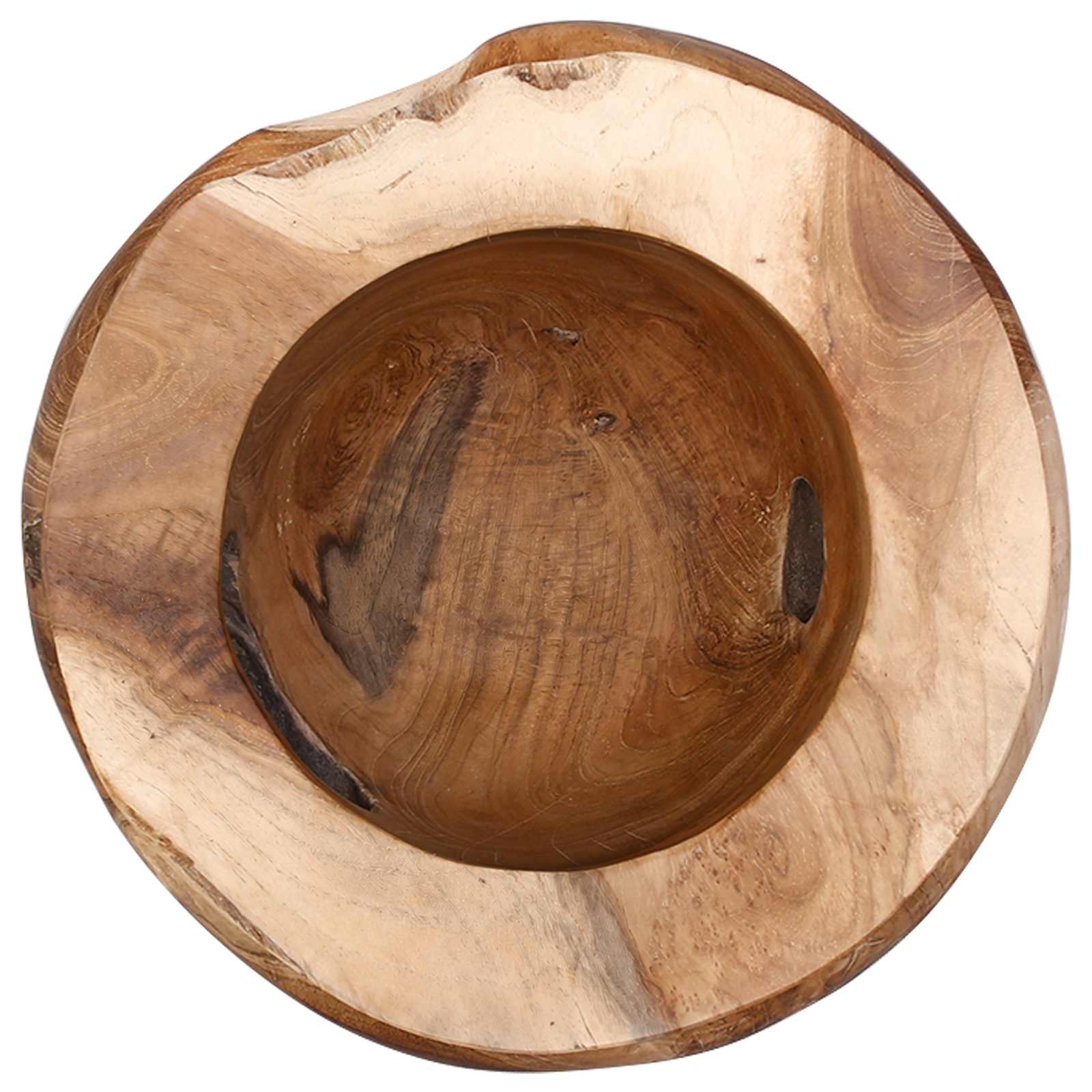 Portafrutta JEPARA Marrone Teak Ø 35 cm