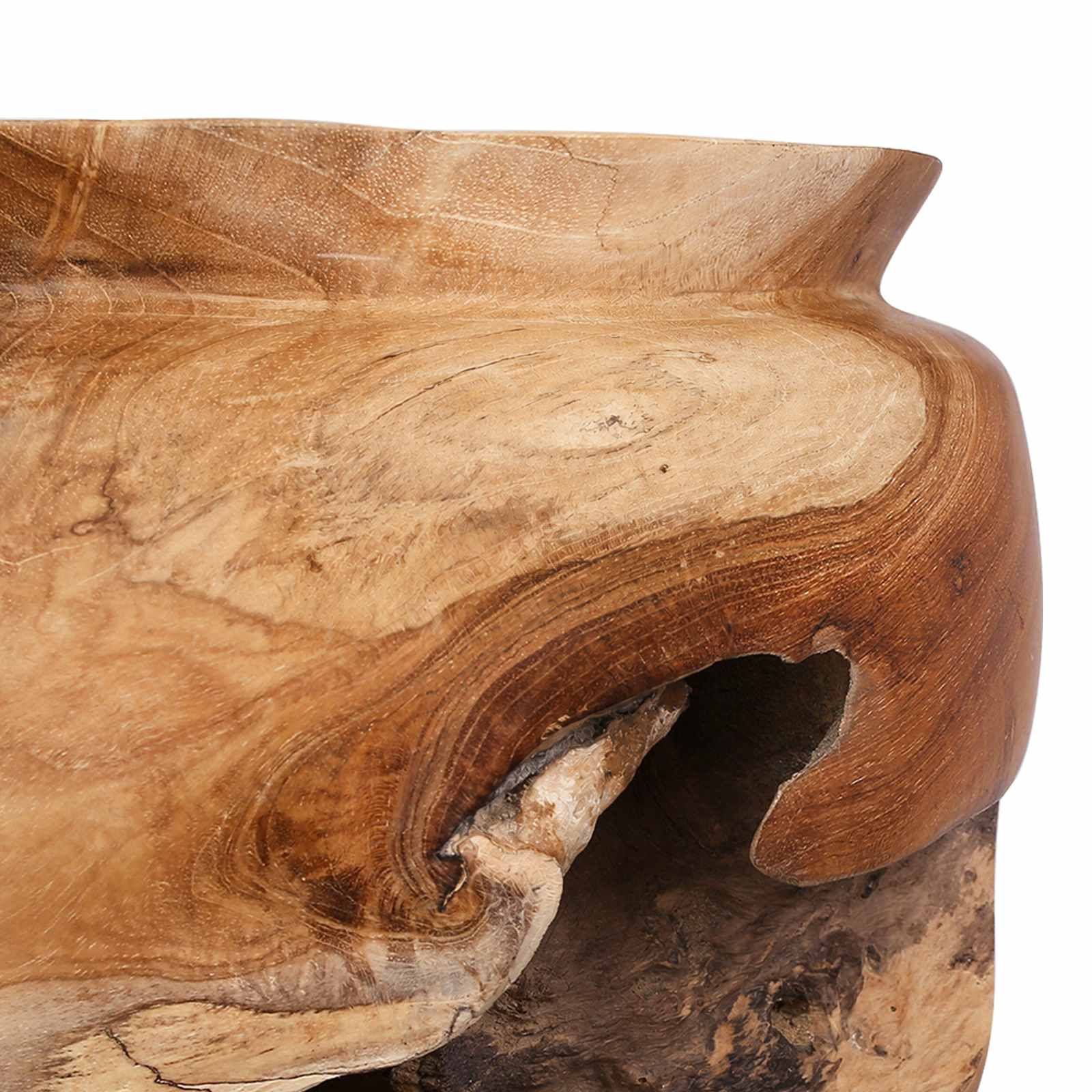 Portafrutta JEPARA Marrone Teak Ø 35 cm