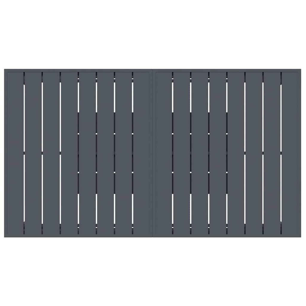 Tavolo da patio Antracite 180 x 80 x 74 cm