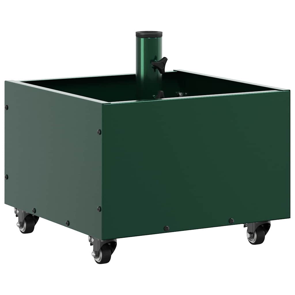 Base per ombrellone Verde 45 x 45 x 45 cm Acciaio