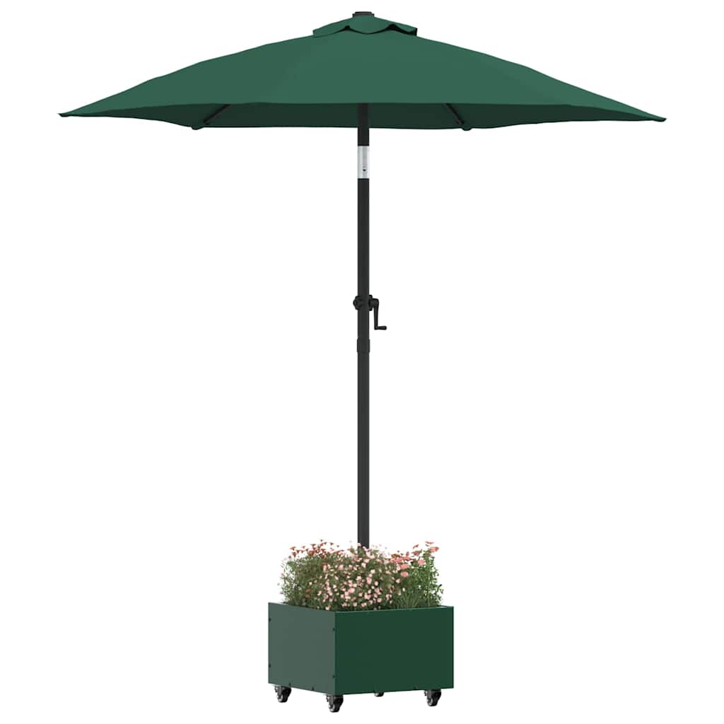 Base per ombrellone Verde 45 x 45 x 45 cm Acciaio