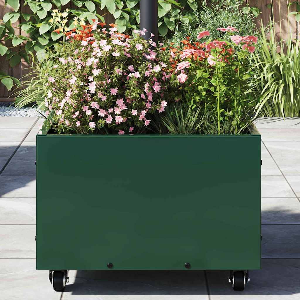 Base per ombrellone Verde 45 x 45 x 45 cm Acciaio