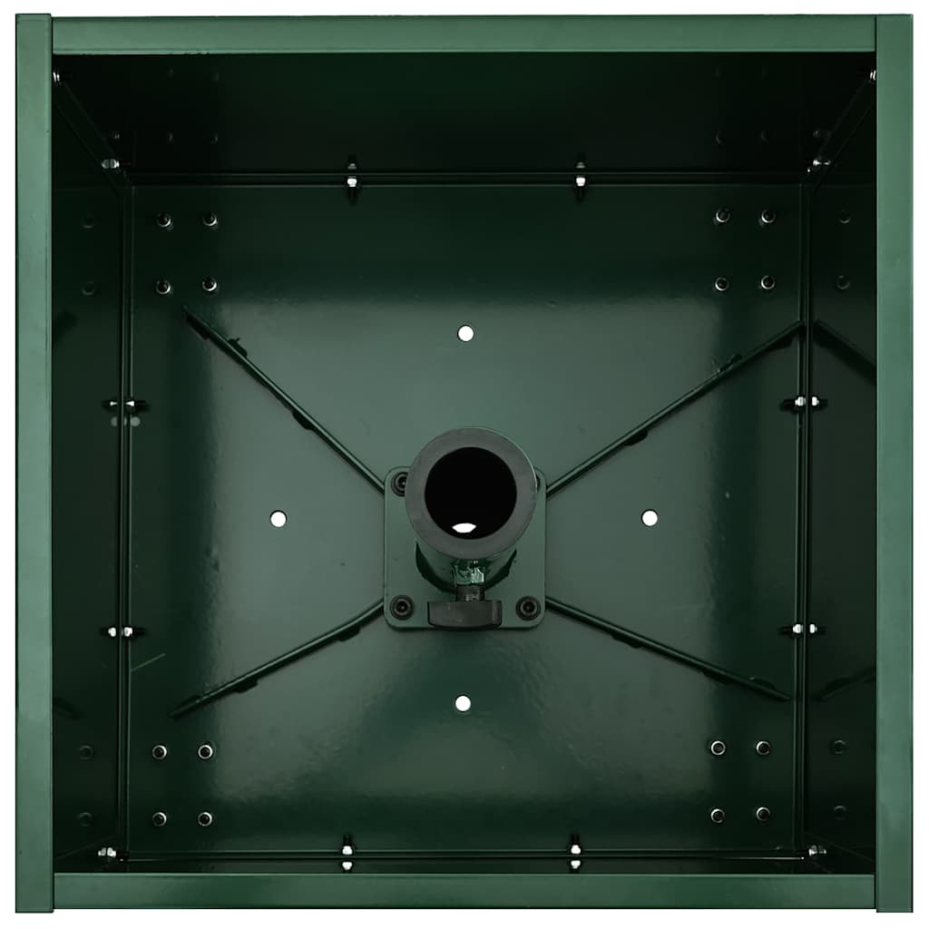 Base per ombrellone Verde 45 x 45 x 45 cm Acciaio