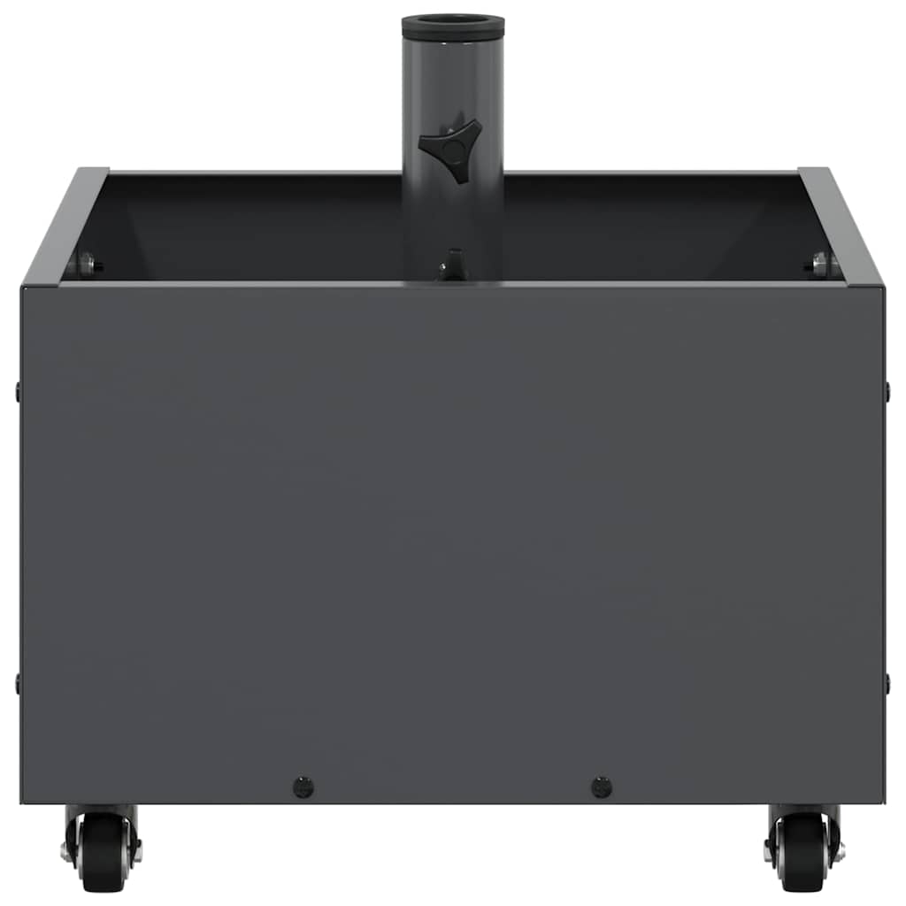 Base per ombrellone Antracite 45 x 45 x 45 cm Acciaio