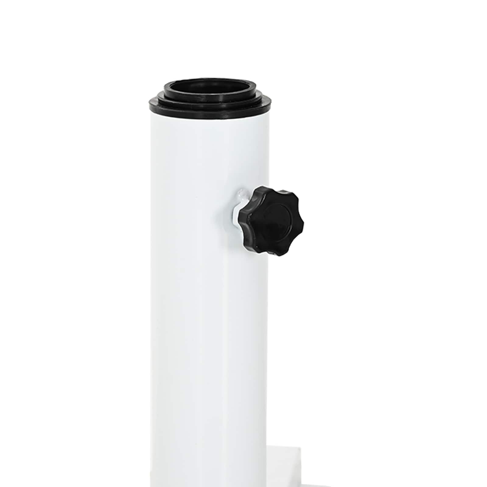 Supporto Parasol Bianco Acciaio