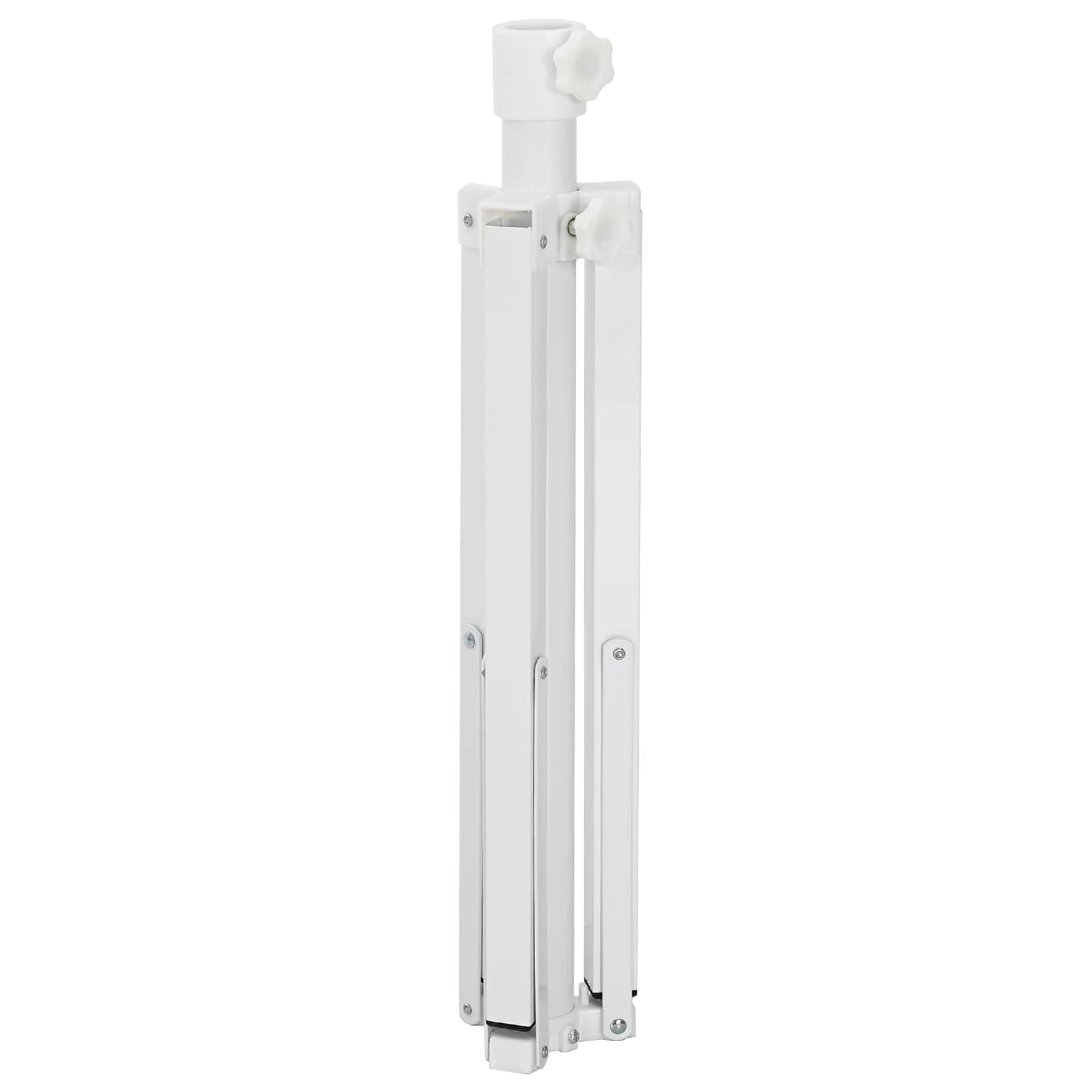 Supporto Parasol Bianco Acciaio for 25-32 mm Pole