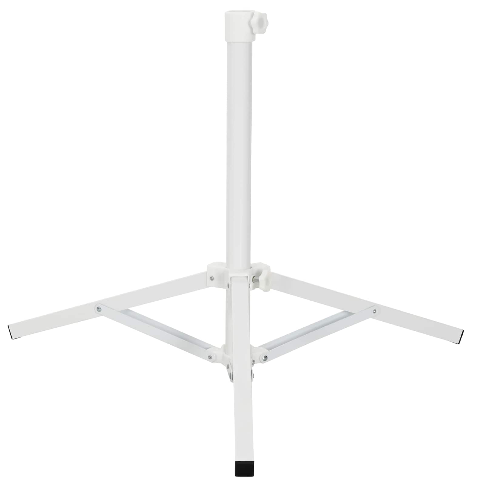 Supporto Parasol Bianco Acciaio for 25-32 mm Pole