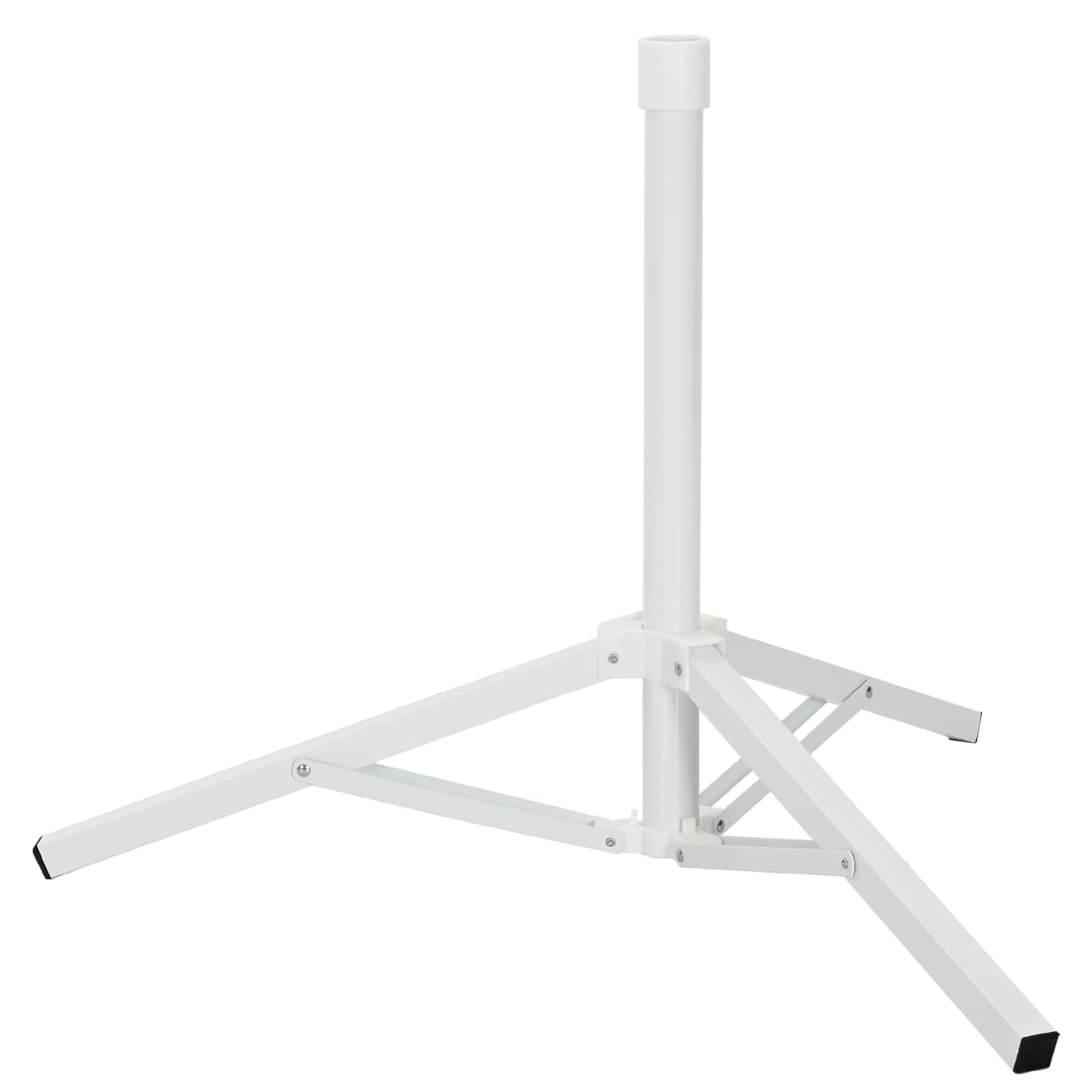 Supporto Parasol Bianco Acciaio for 25-32 mm Pole