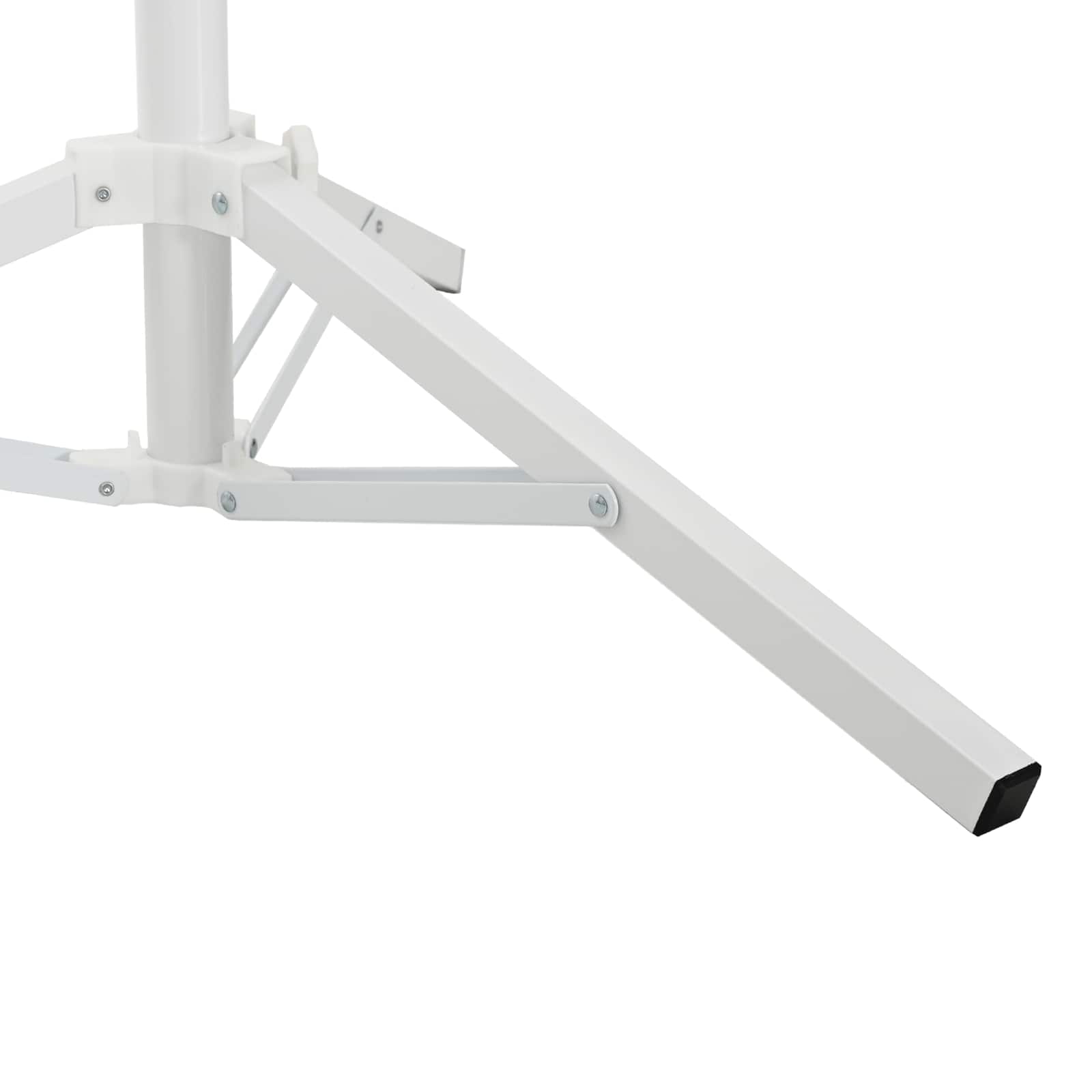 Supporto Parasol Bianco Acciaio for 25-32 mm Pole