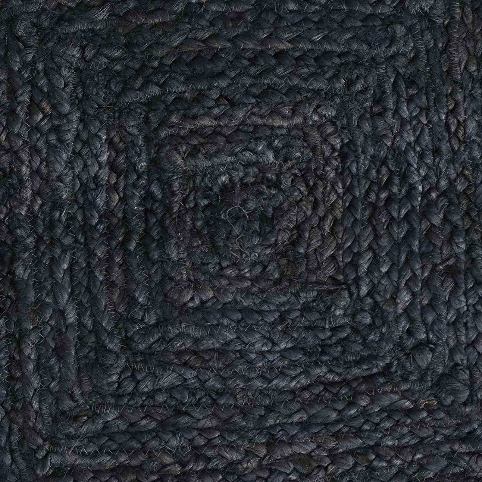 Tappeto da Area Grigio Scuro 60 x 300 cm Juta
