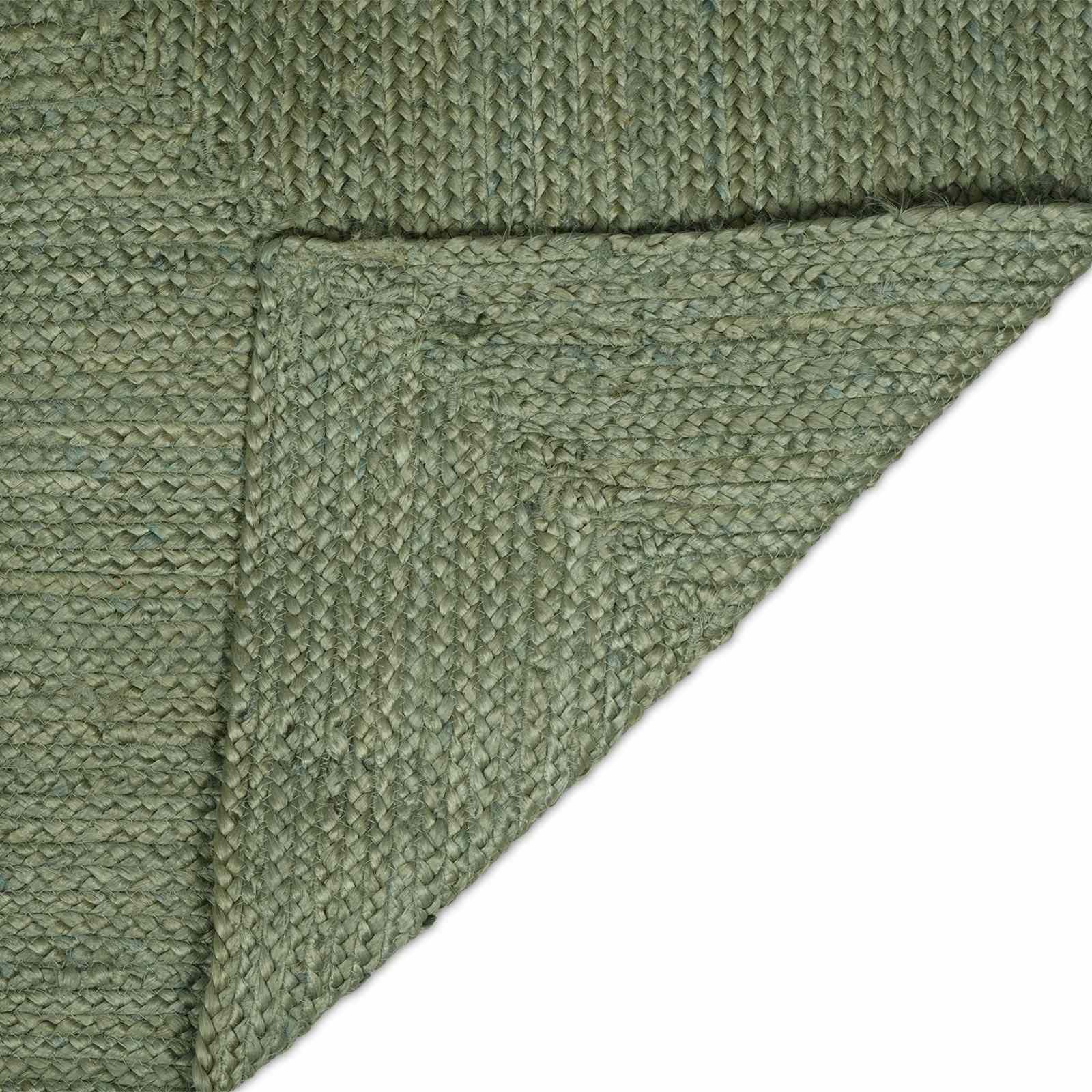 Tappeto da Area Verde Oliva 80 x 250 cm Juta