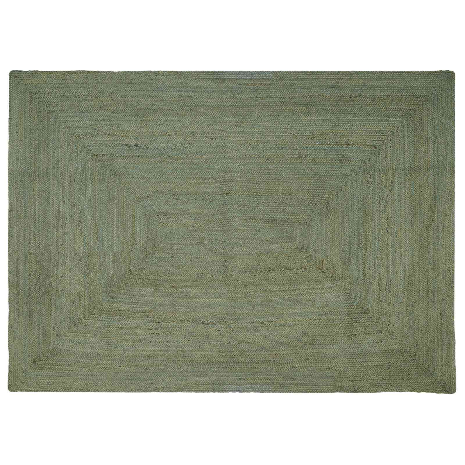 Tappeto da Area Verde Oliva 240 x 340 cm Juta