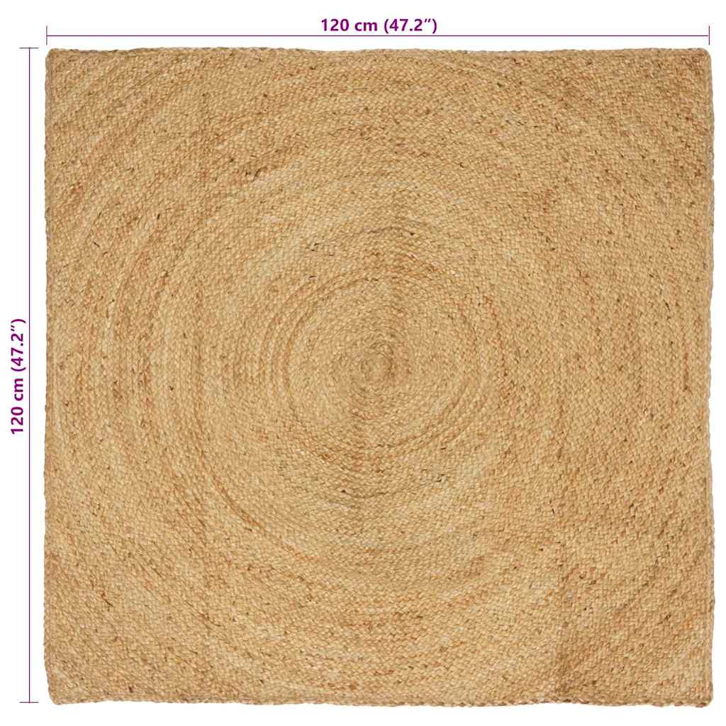 Tappeti per area Naturale 120 x 120 cm Juta