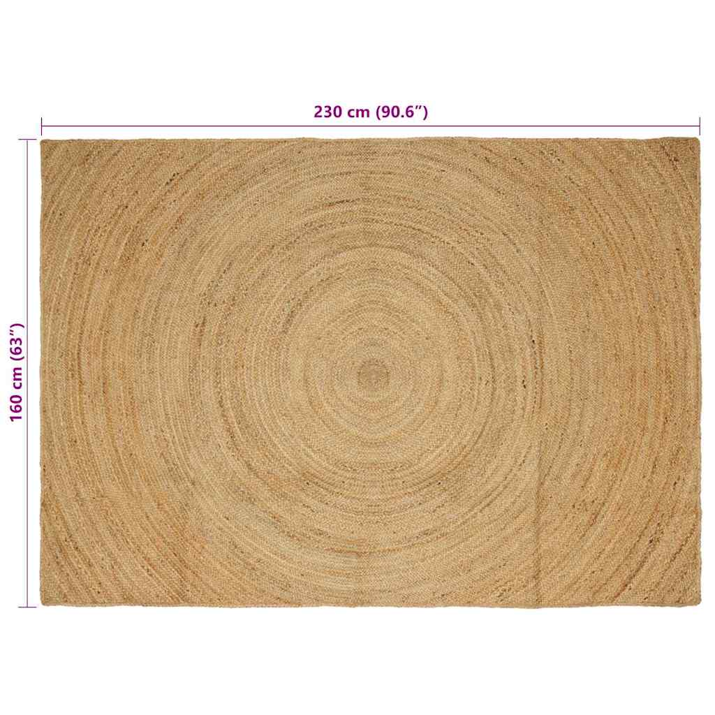 Tappeti per area Naturale 160 x 230 cm Juta