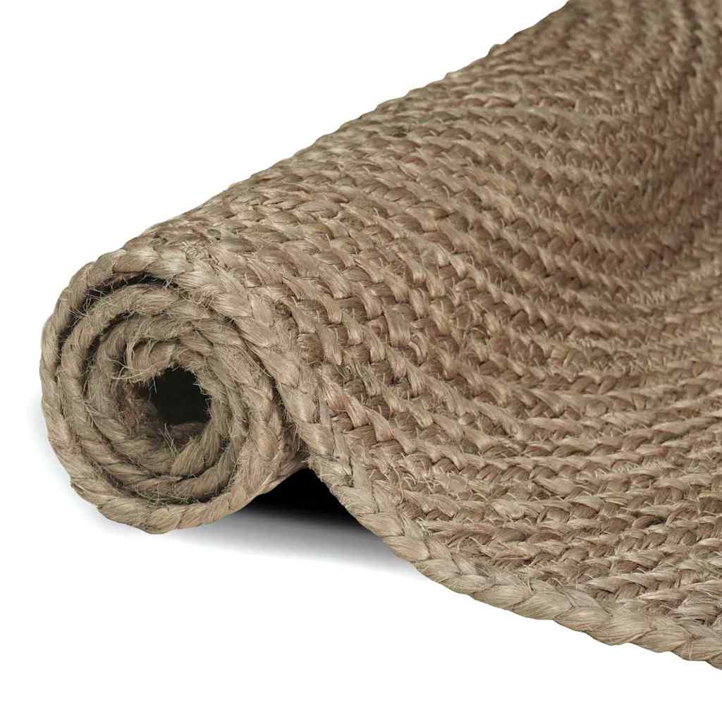 Tappeti per area Grigio 200 x 200 cm Juta