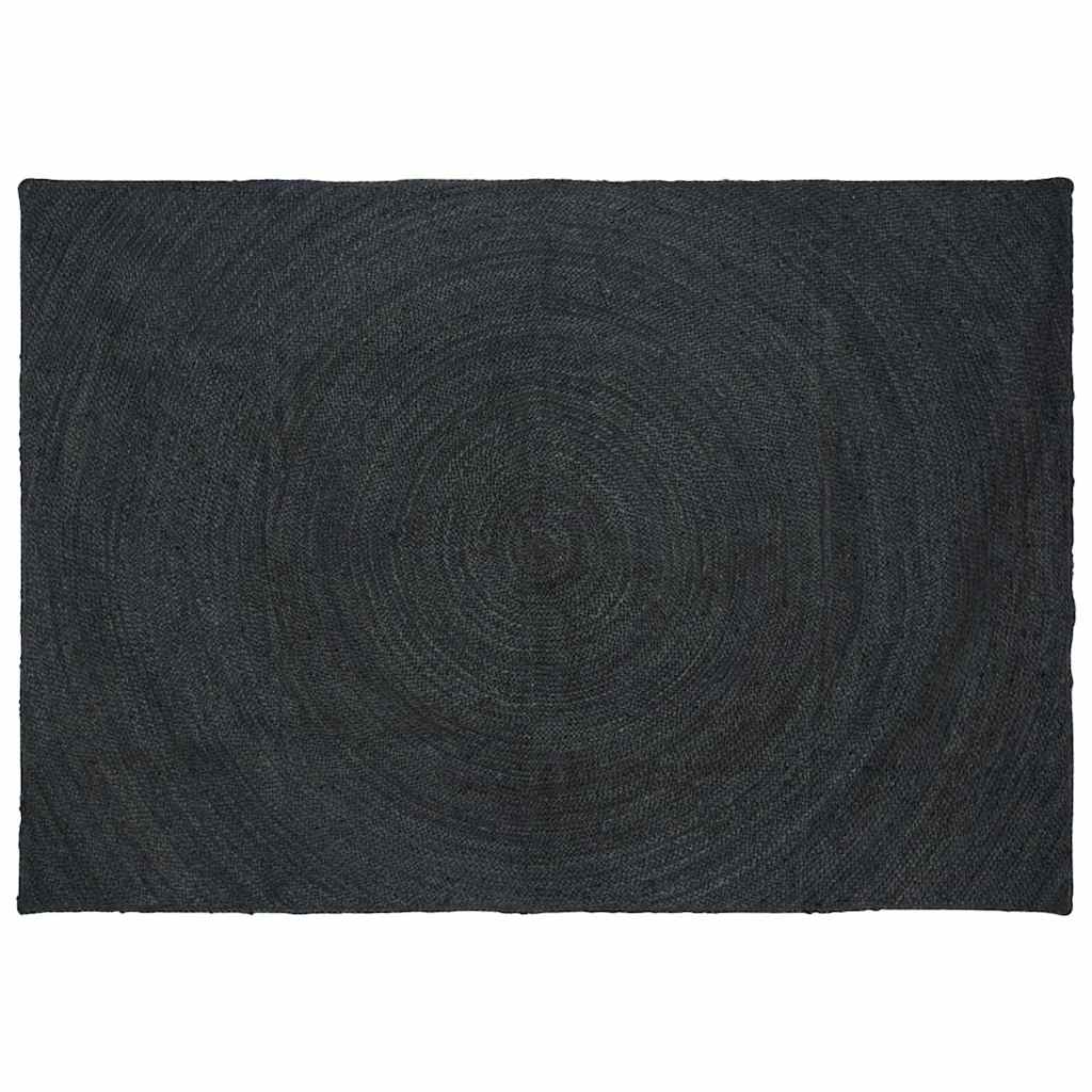 Tappeti per area Grigio Scuro 240 x 340 cm Juta