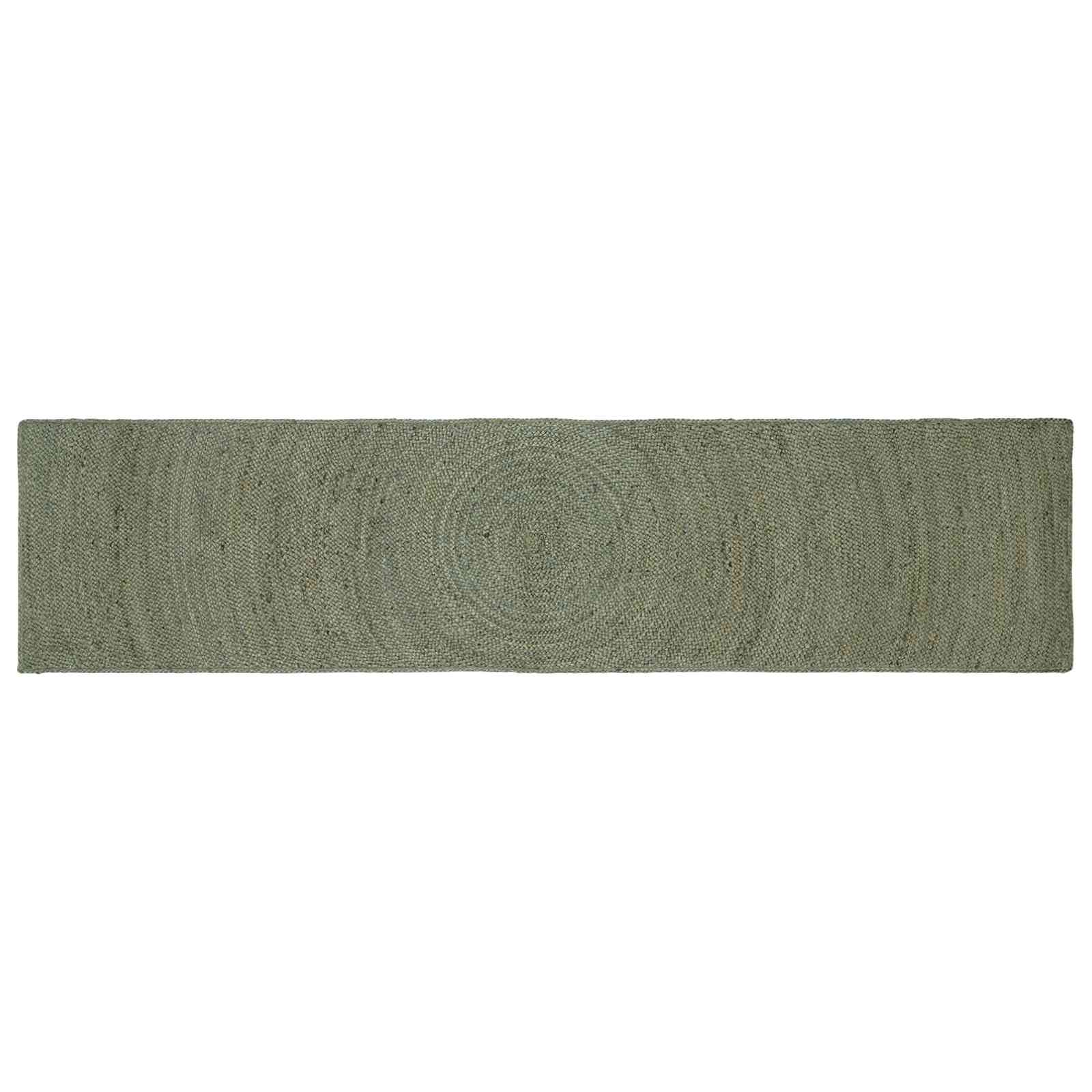 Tappeti per area Verde Oliva 60 x 200 cm Juta