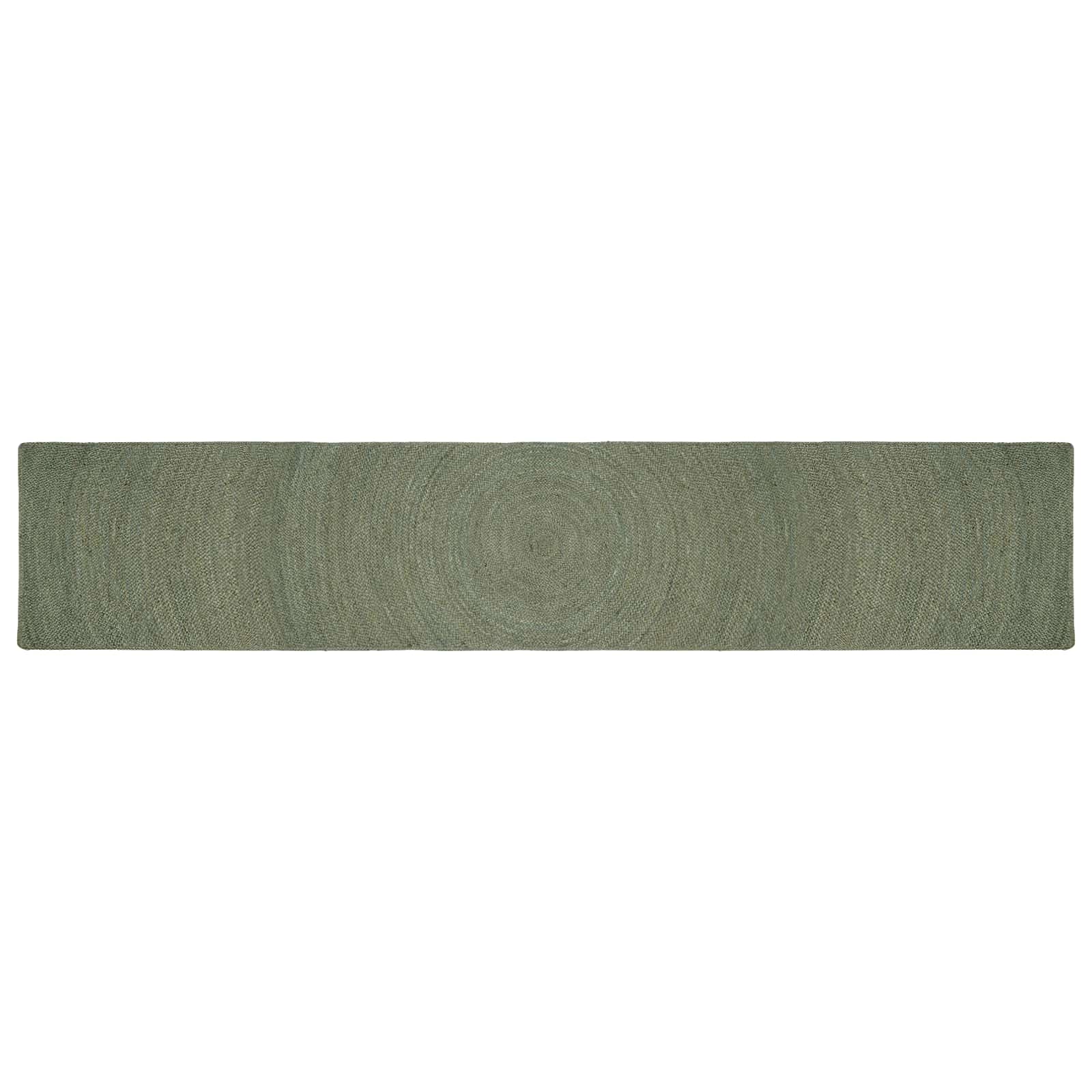 Tappeti per area Verde Oliva 60 x 400 cm Juta