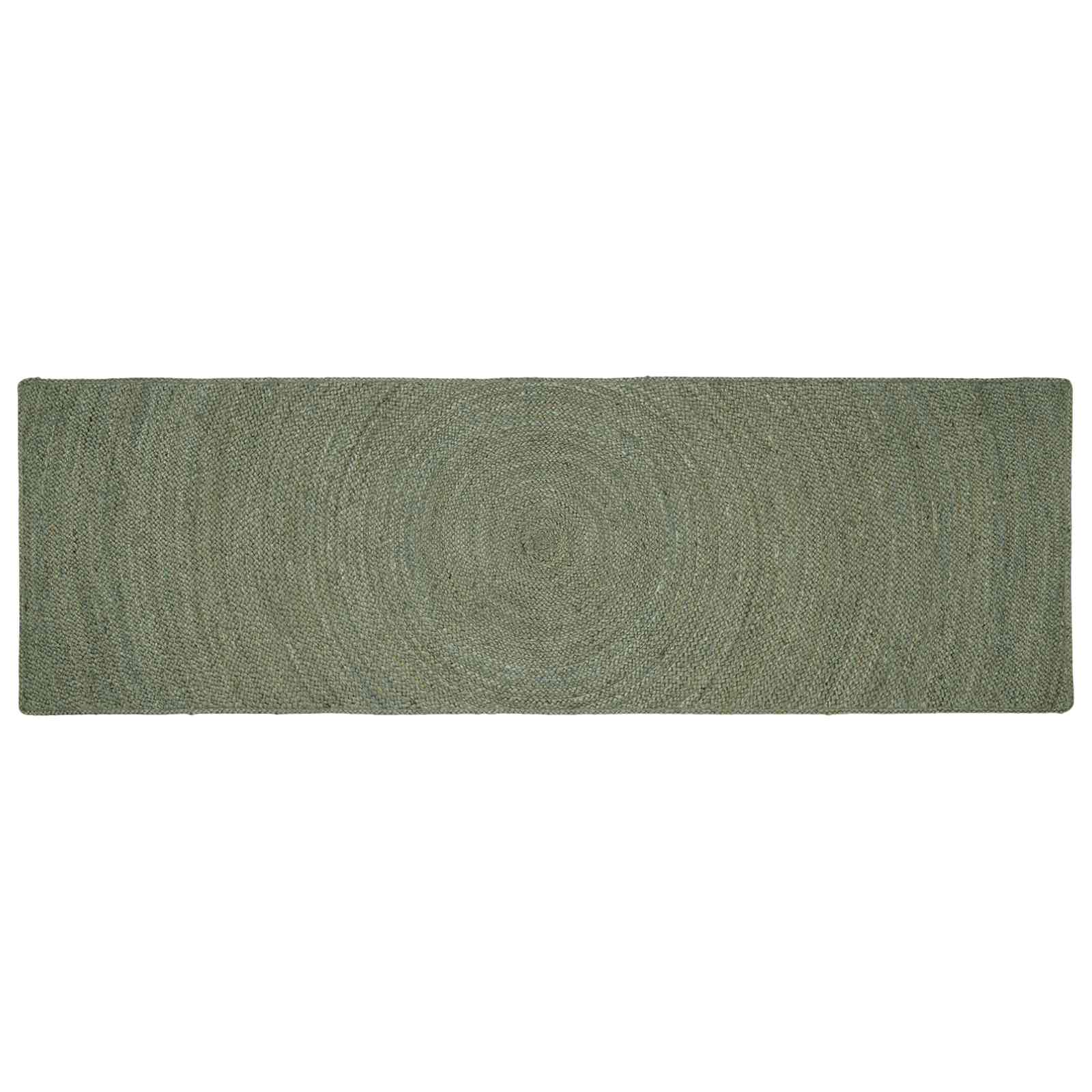 Tappeti per area Verde Oliva 80 x 200 cm Juta