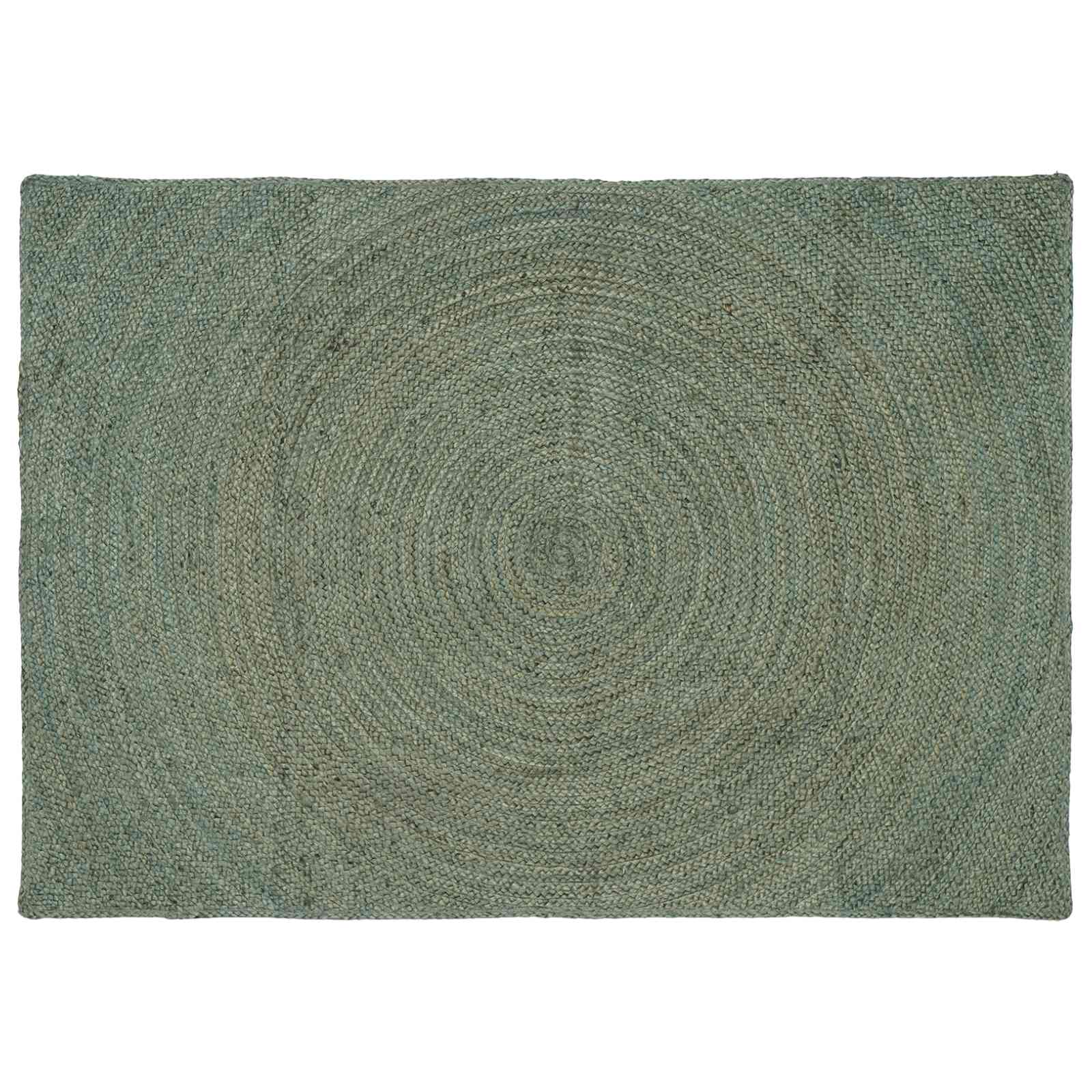 Tappeti per area Verde Oliva 140 x 200 cm Juta