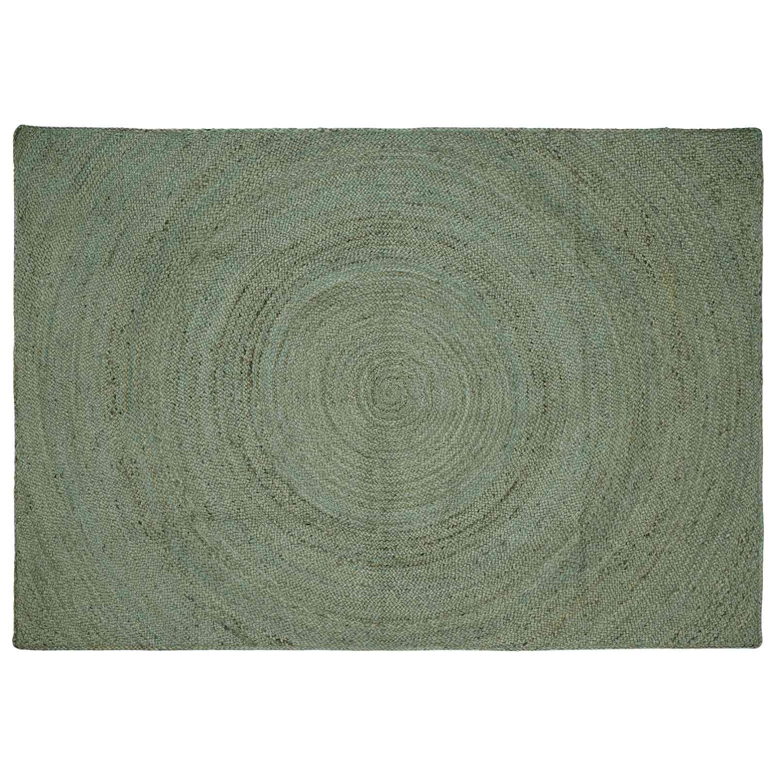 Tappeti per area Verde Oliva 240 x 340 cm Juta