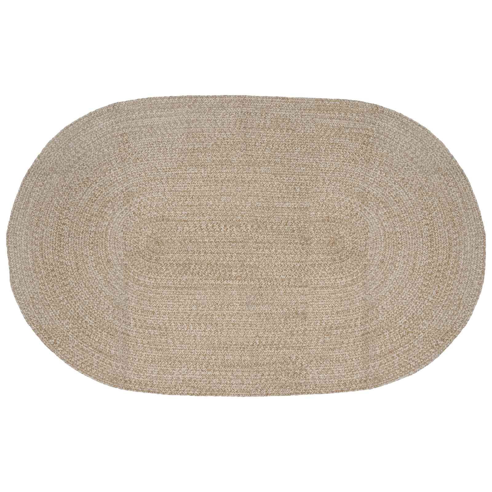 Tappeto da Area Bianco 205 x 305 cm Juta