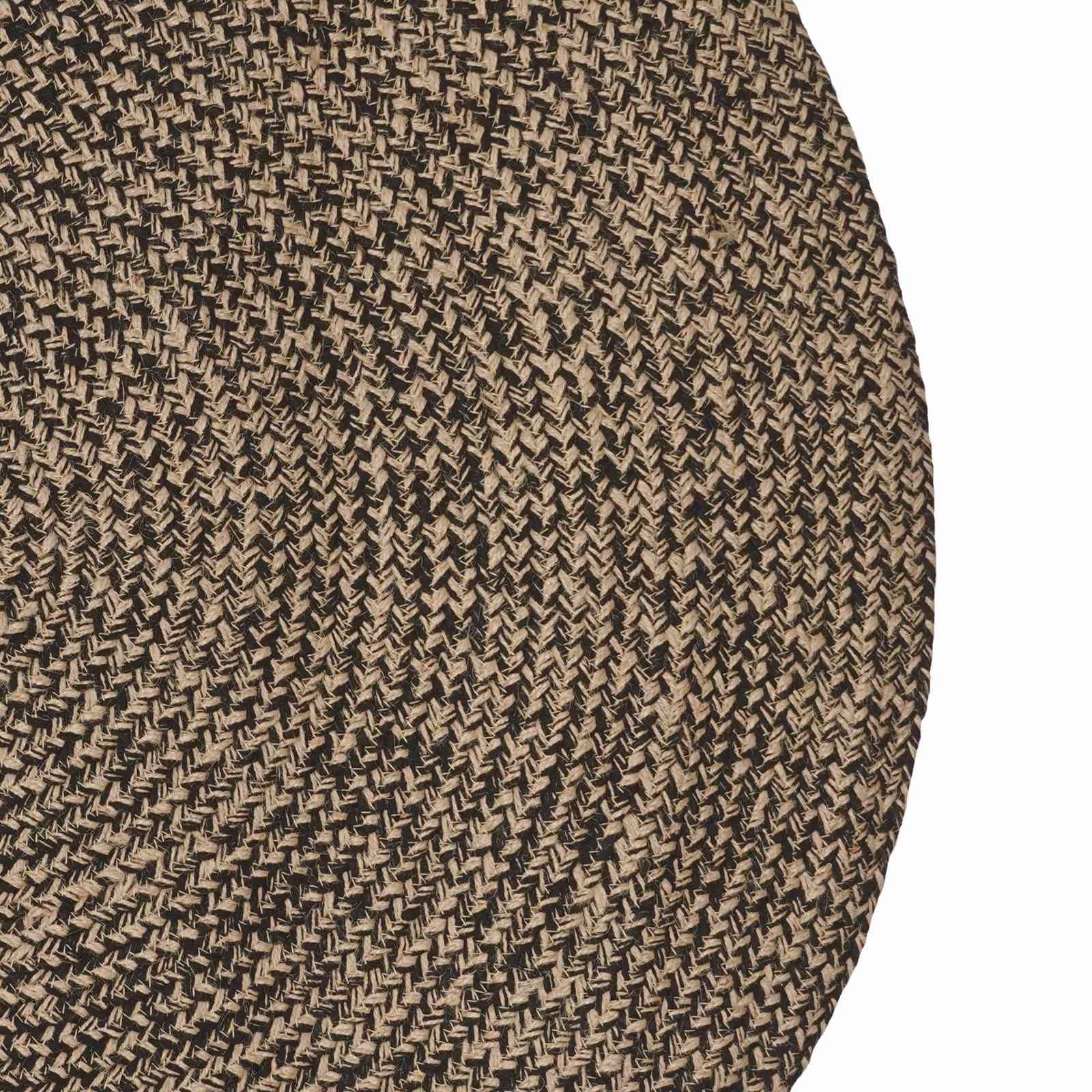 Tappeti per area Nero 122 x 183 cm Juta