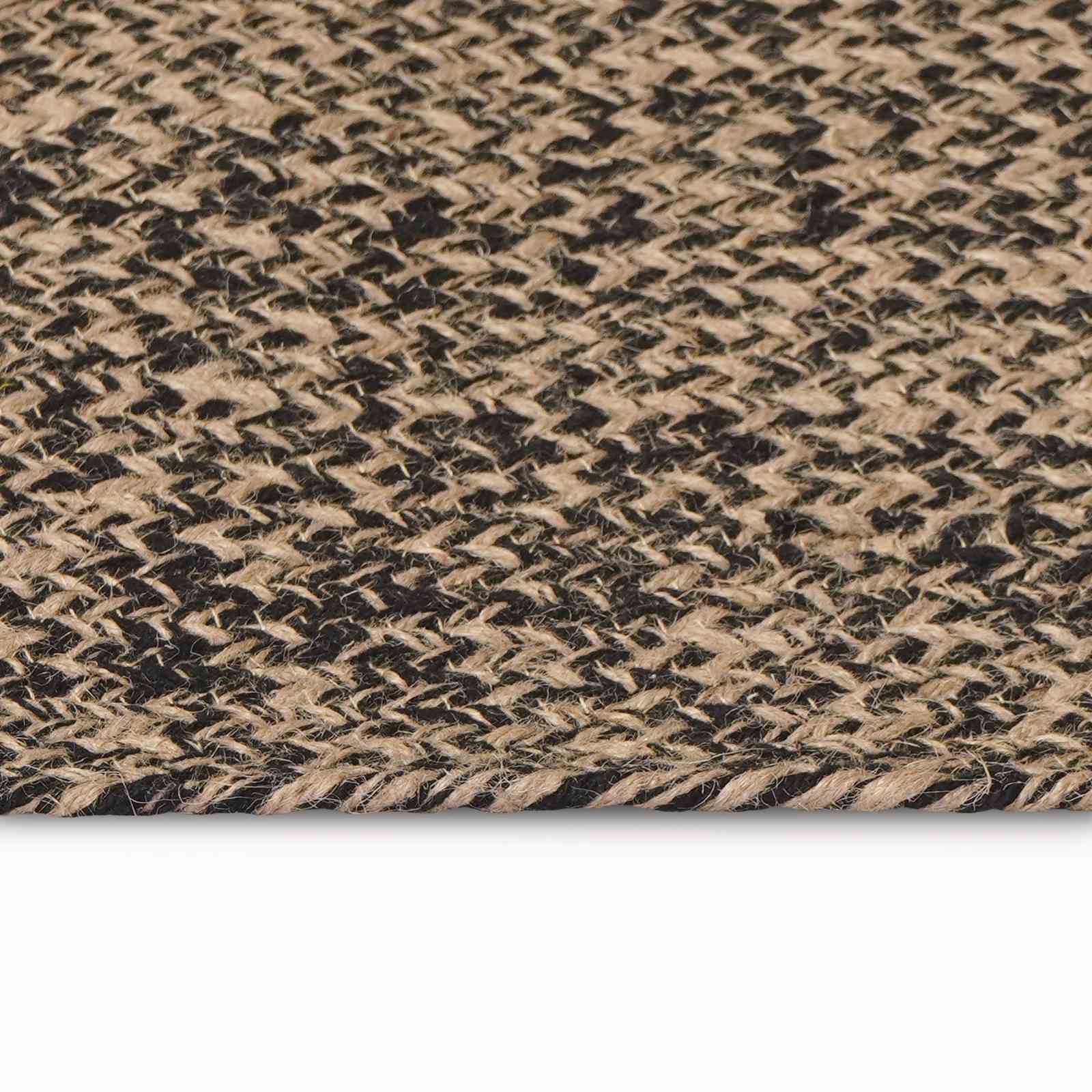 Tappeti per area Nero 205 x 305 cm Juta