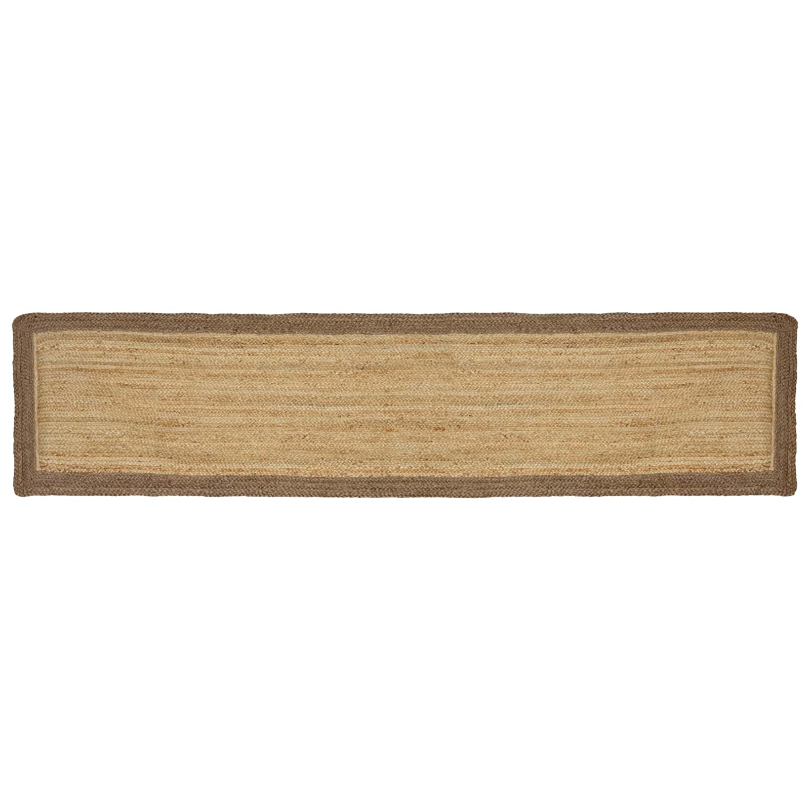 Tappeto da Area Grigio 60 x 250 cm Juta