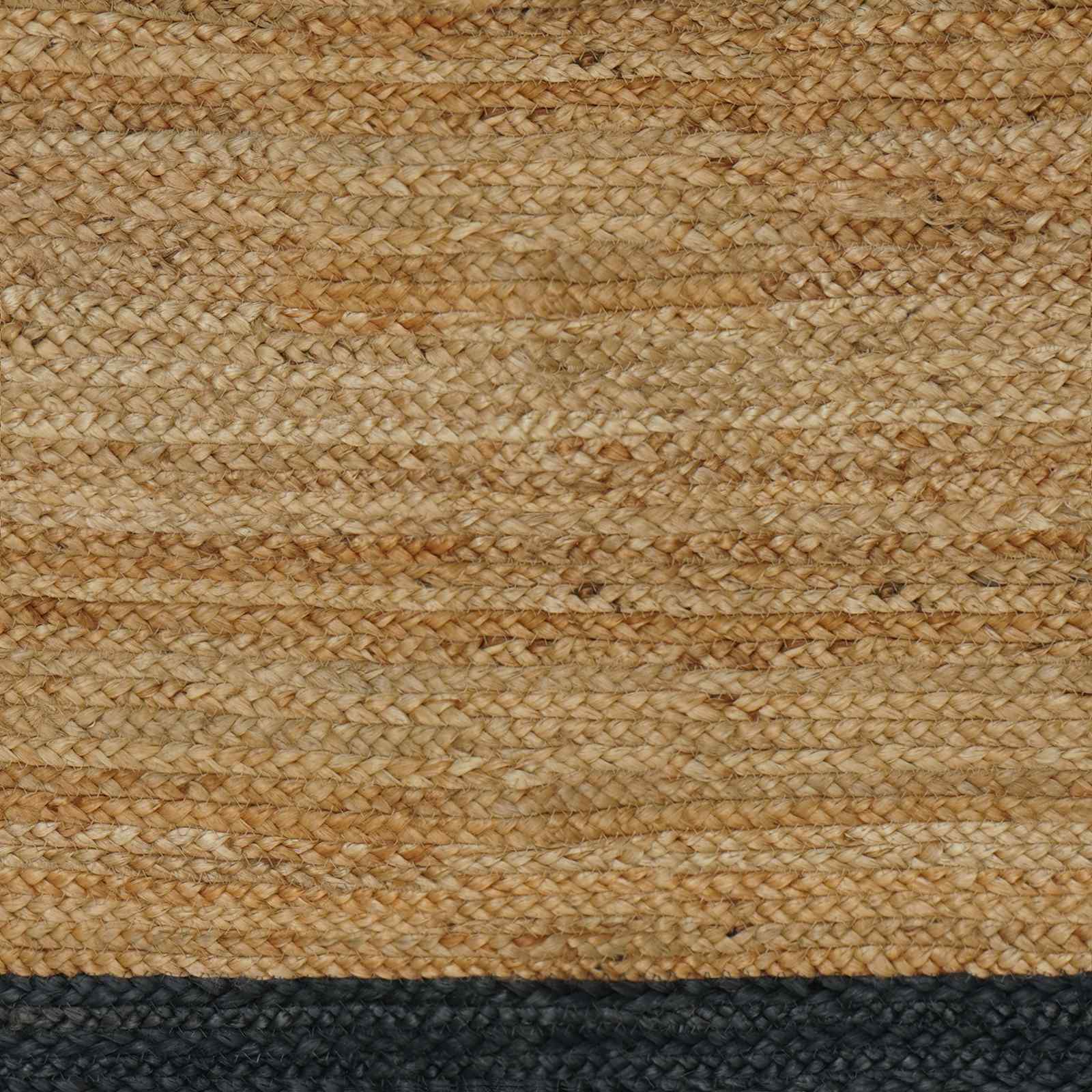Tappeto da Area Grigio Scuro 60 x 300 cm Juta