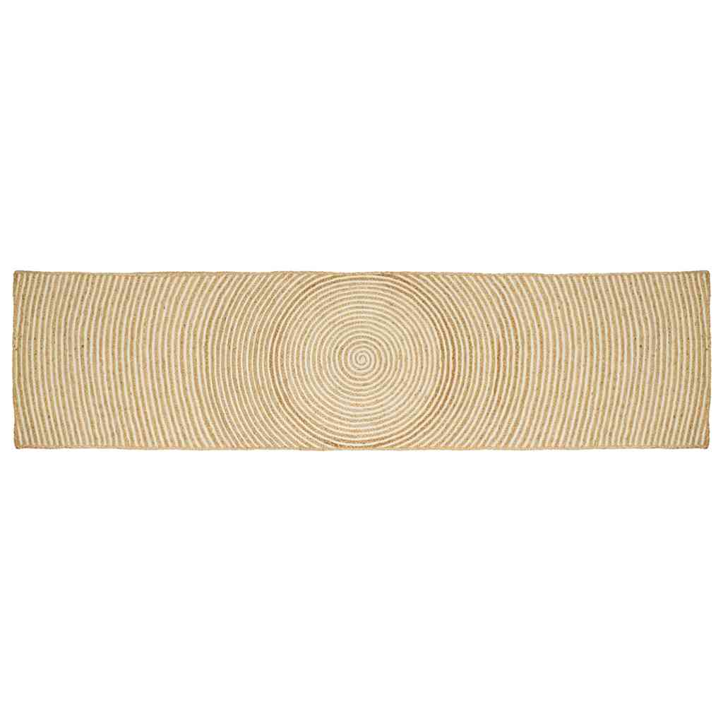 Tappeto da Area Bianco 60 x 400 cm Juta