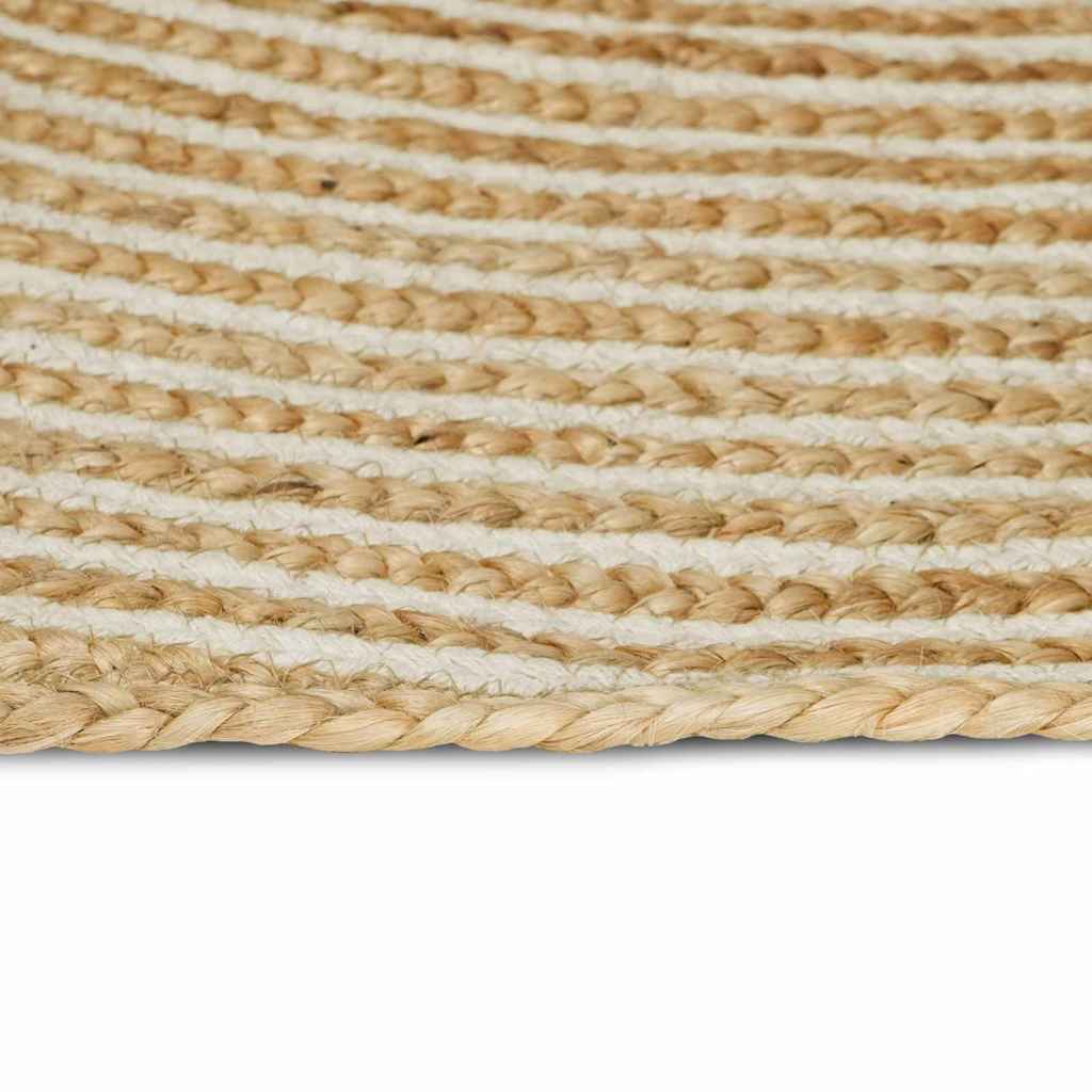 Tappeto da Area Bianco 80 x 200 cm Juta