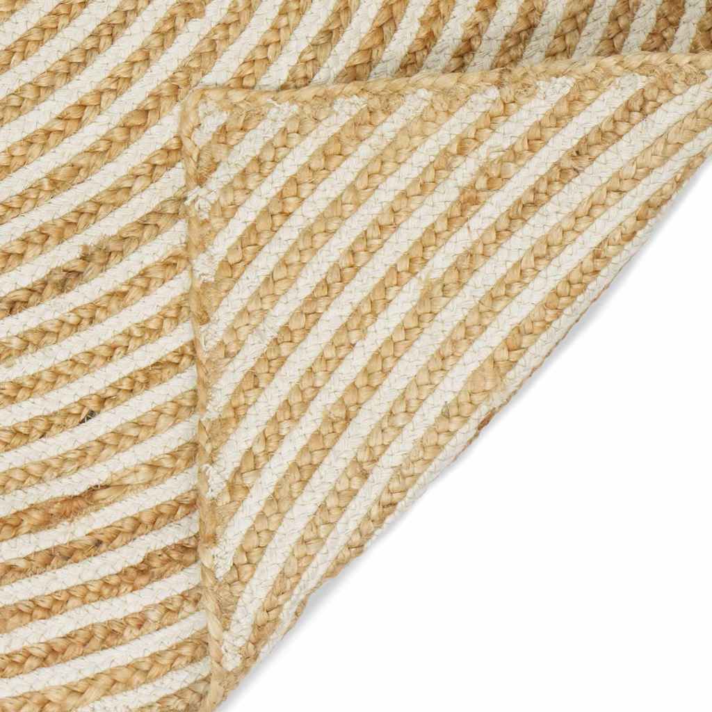 Tappeto da Area Bianco 80 x 250 cm Juta