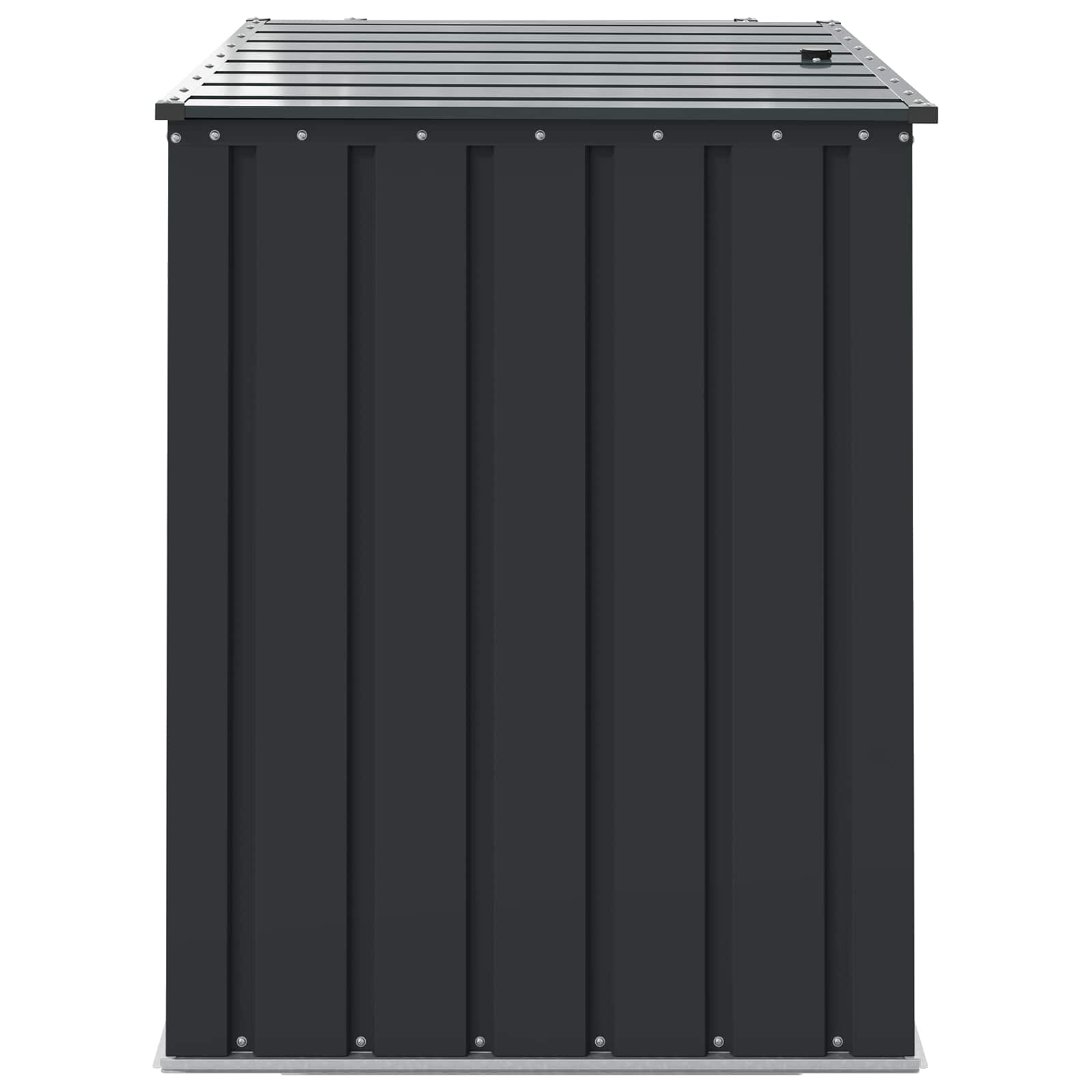 Scatola di Stoccaggio per Giardino Nero 101,5 x 82 x 100 cm