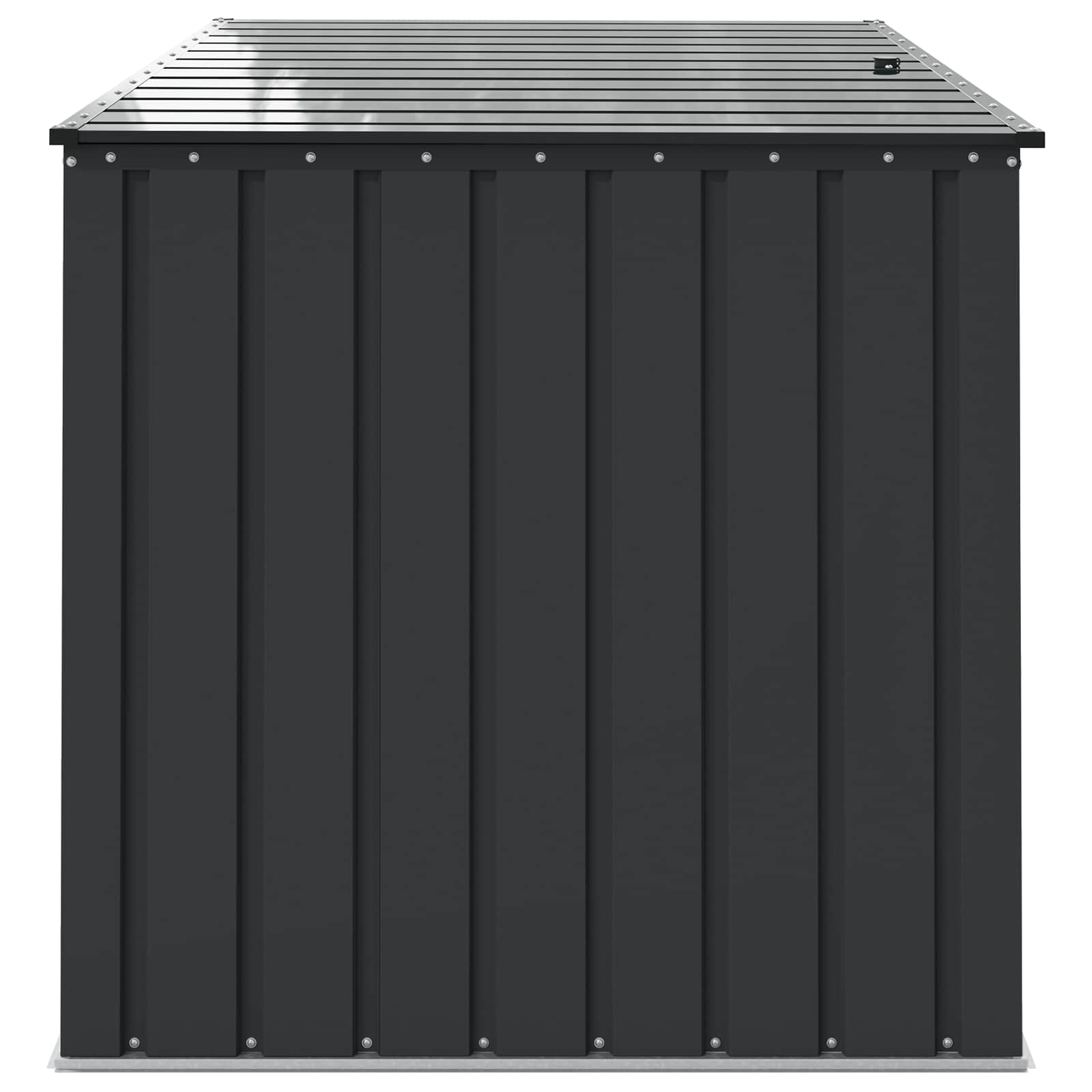 Scatola di Stoccaggio per Giardino Nero 151,5 x 107 x 100 cm